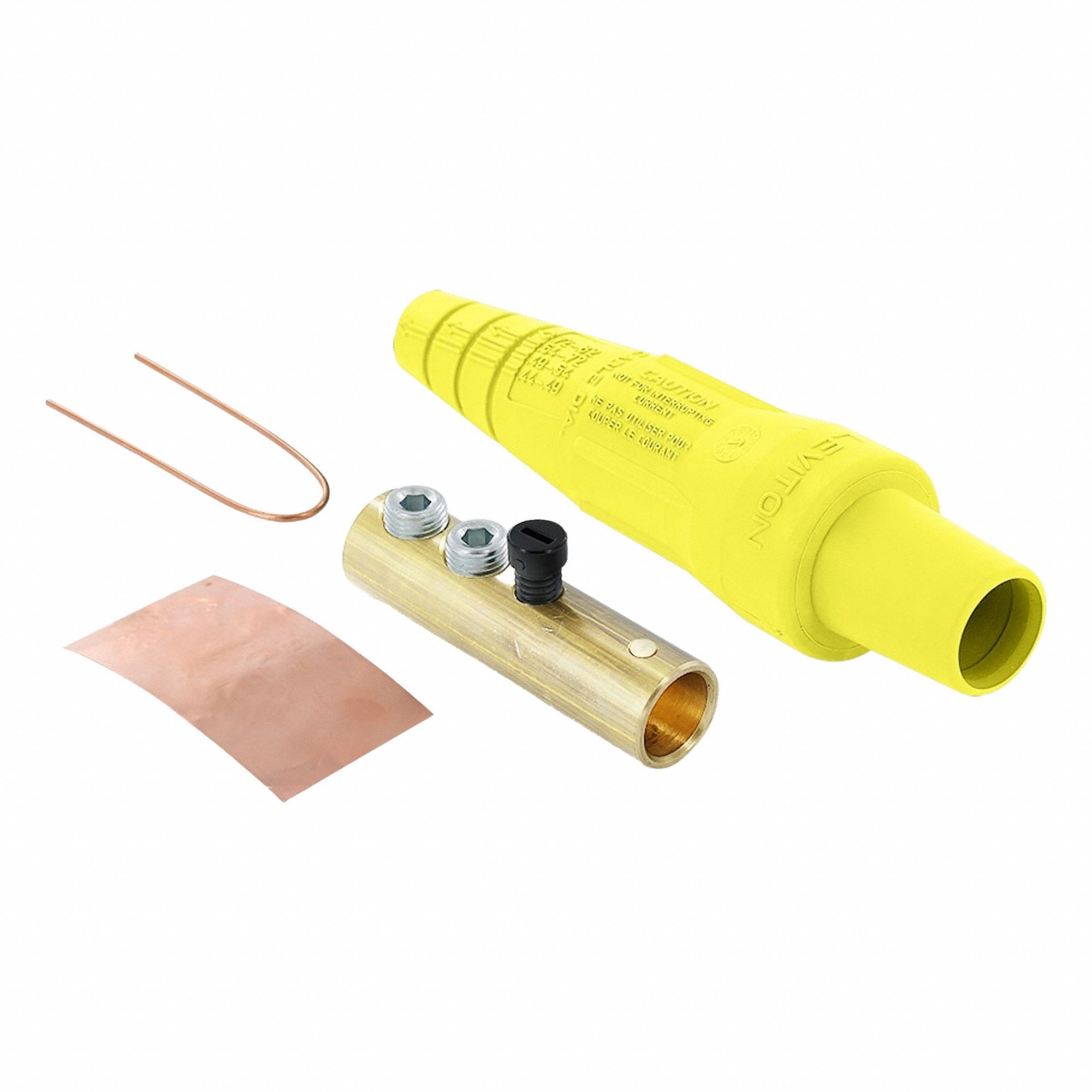 Female Plug: Female Connector, 300 A, Yellow