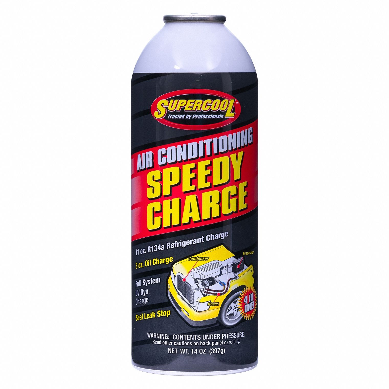 Supercool 47536 4GS Mineral Oil For Refrigeration Systems - 1 Gallon Bottle
