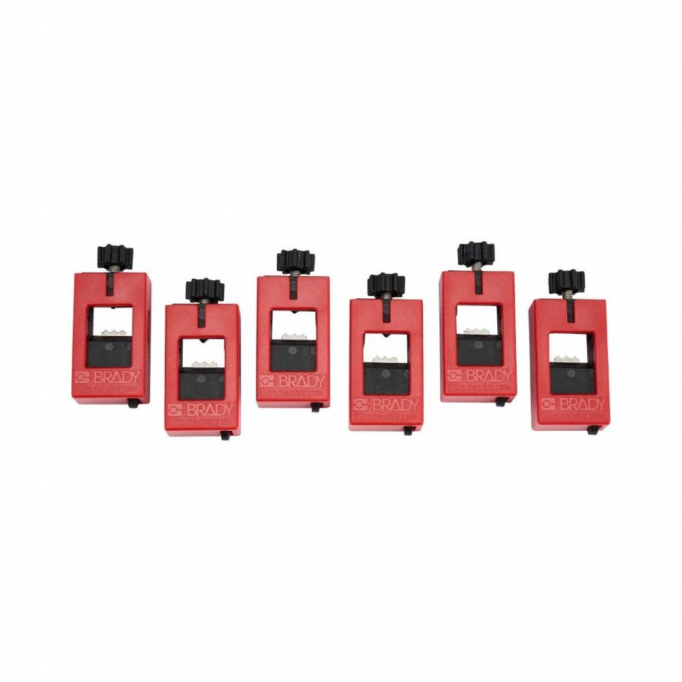 Low Profile Clamp On Breaker Lockout 6PK