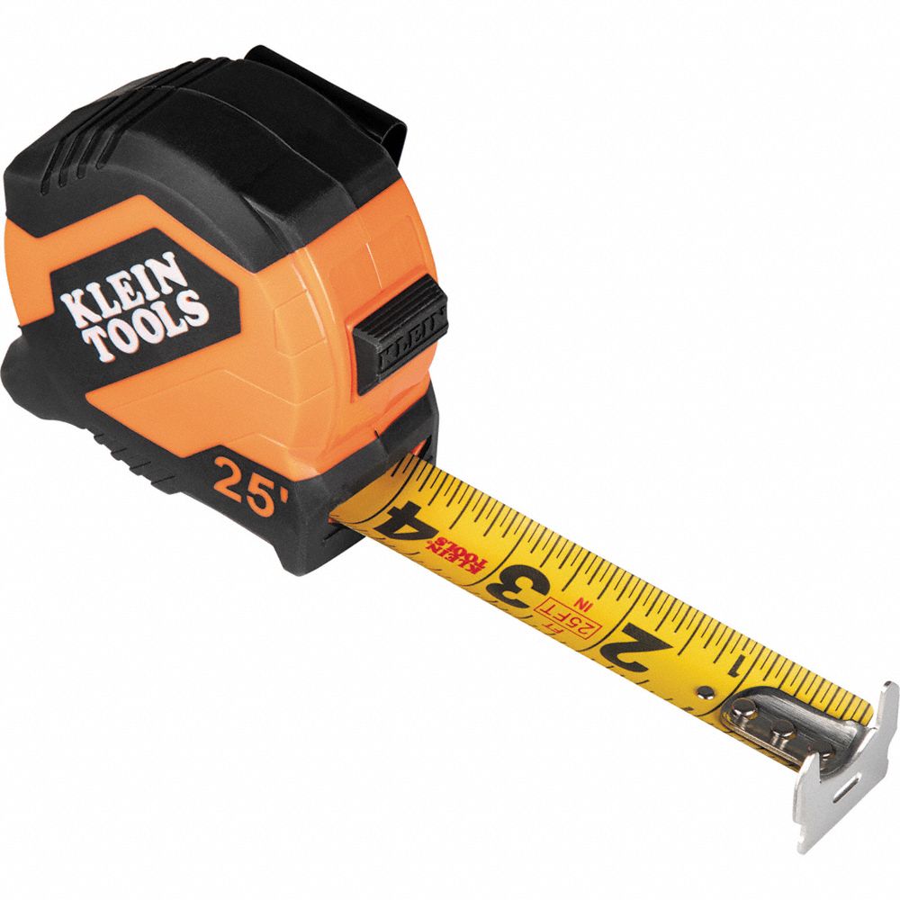 Tape Measure 25-Foot Compact Double-Hook