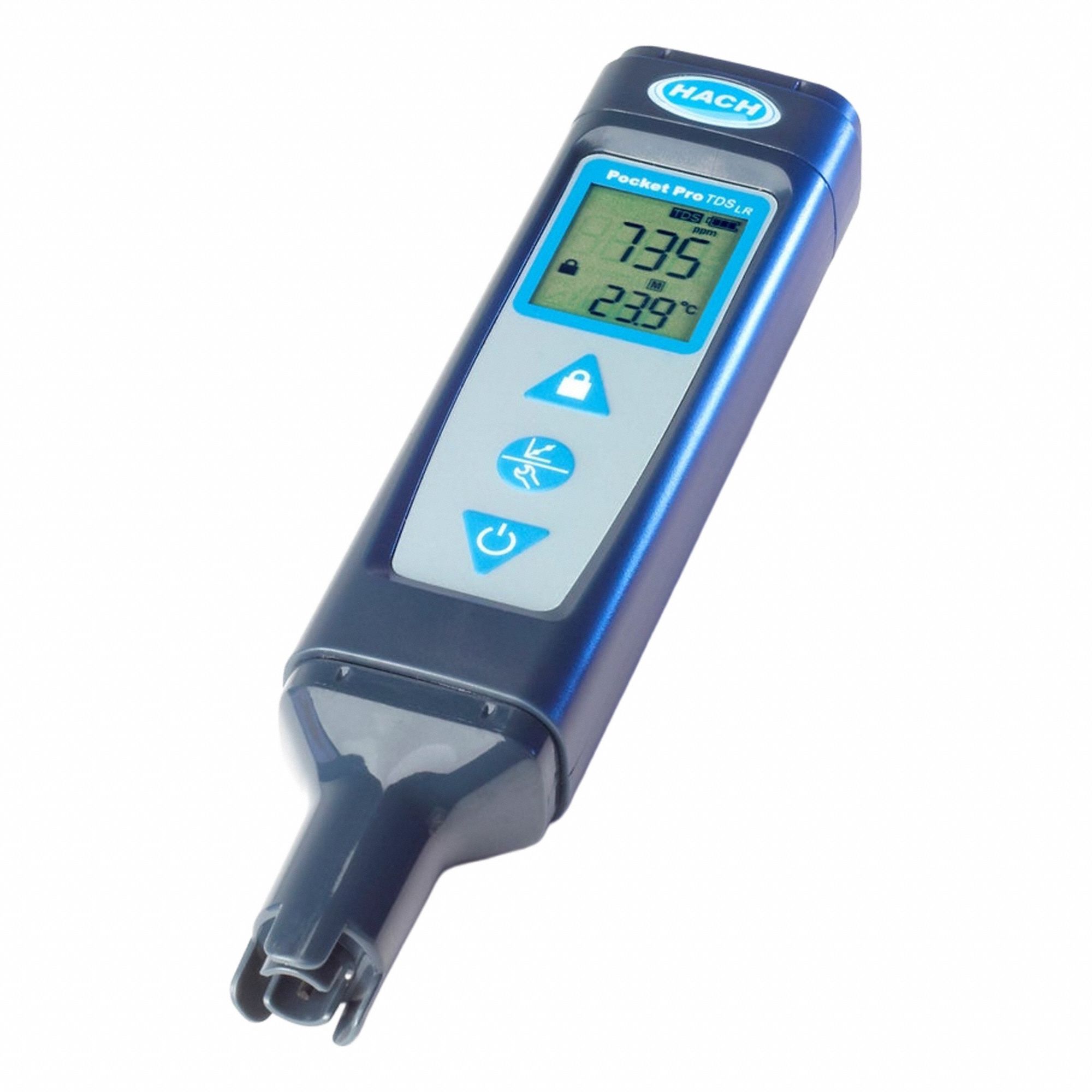 TDS Meter: 0 ppm – 1, 999 ppm, 0°C – 50°C, Digital, No Wired Interface, 0.1°C Temp Resolution