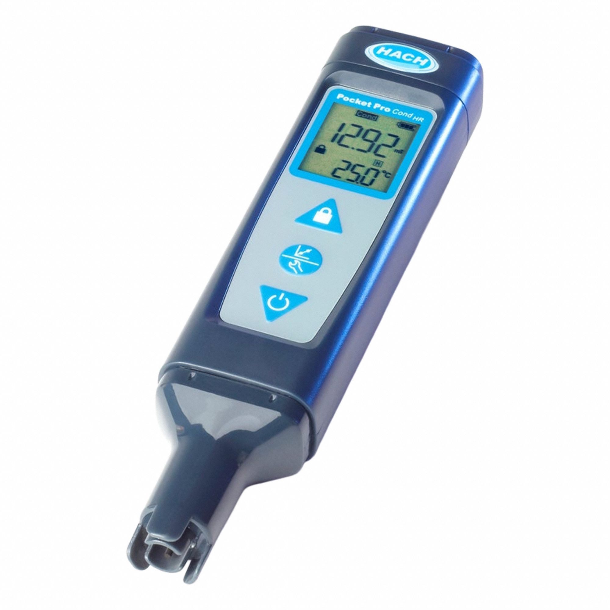 Conductivity Meter: Temp, 2% FS, 19.99 mS/cm, 0 mS/cm, Electrodes Sold Separately