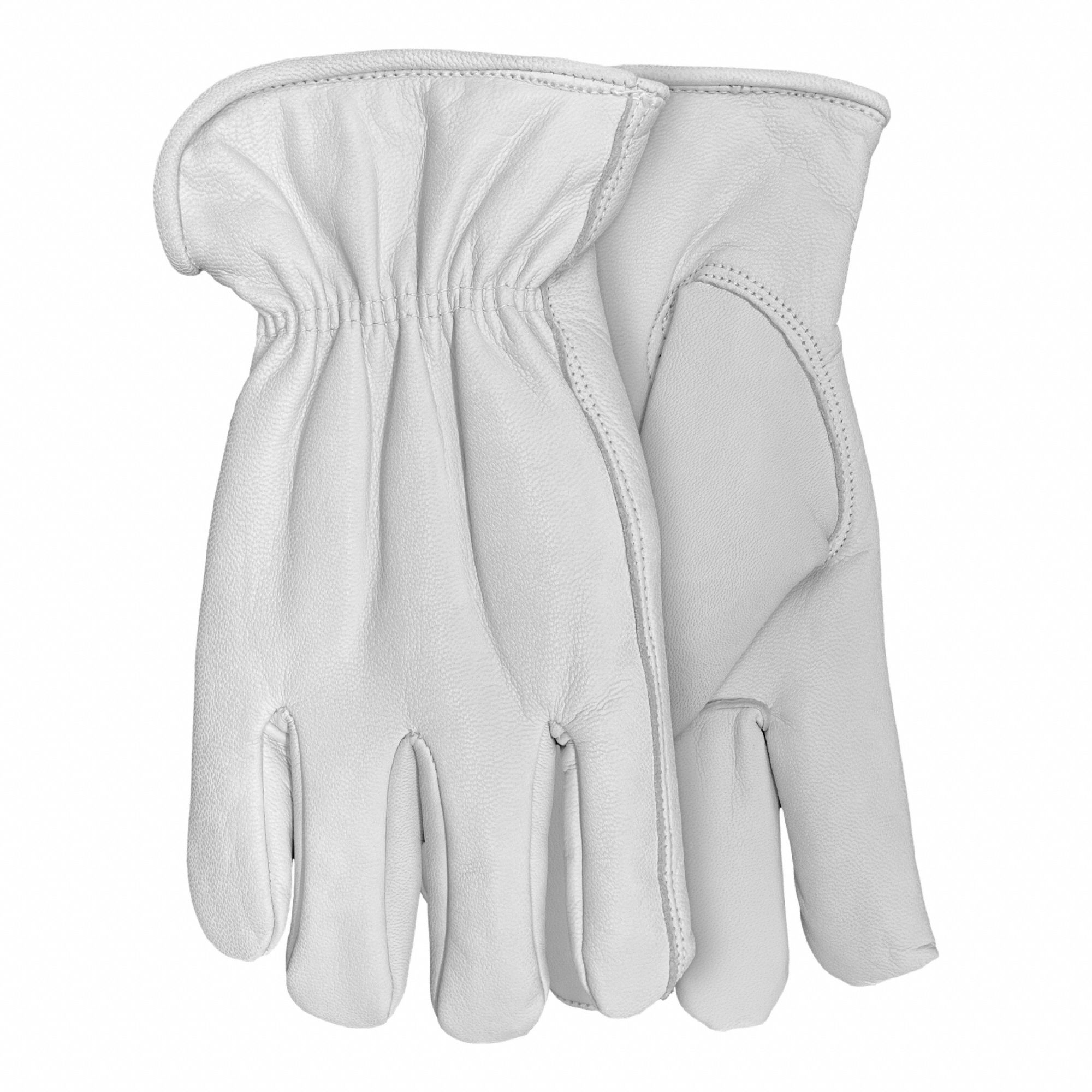 Leather Gloves: 2XL ( 13 ), 32°F Min Temp, Premium, Drivers Glove, Goatskin, 1 PR