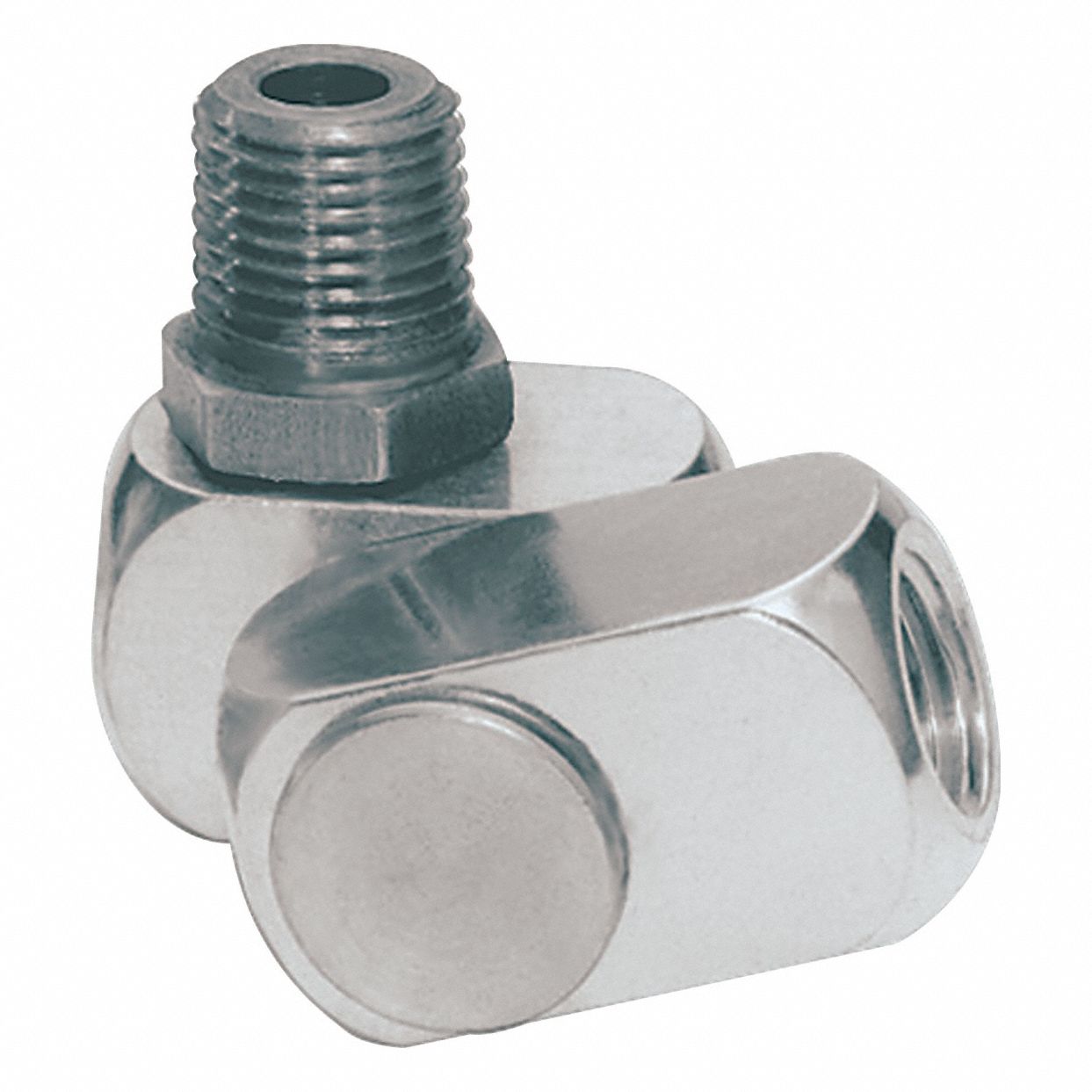 Dynaswivel: Aluminum, Nickel-Plated