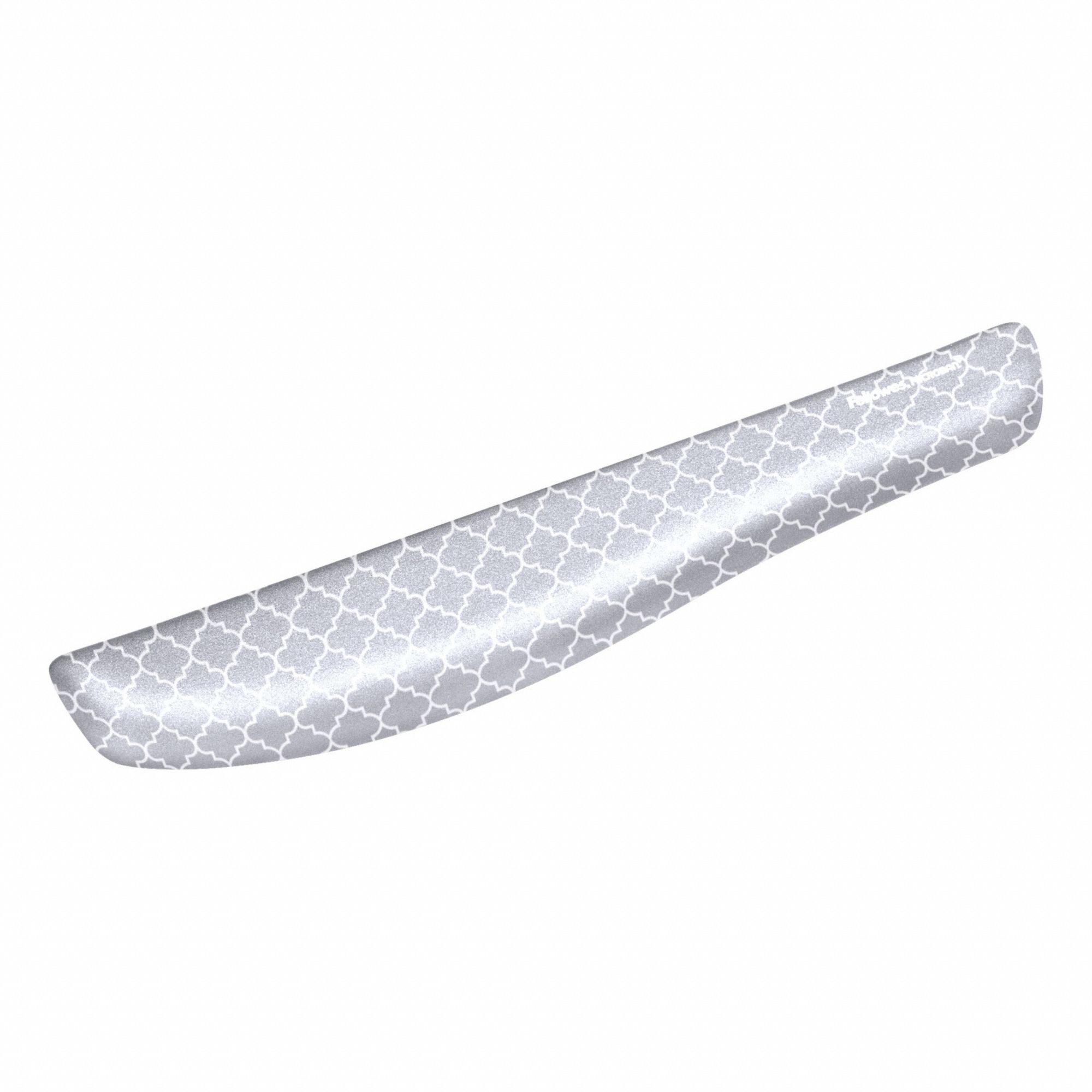 Wrist Rest: Multicolor, Foam, 18 1/8 in Lg, 1 in Ht, 3 3/16 in Wd