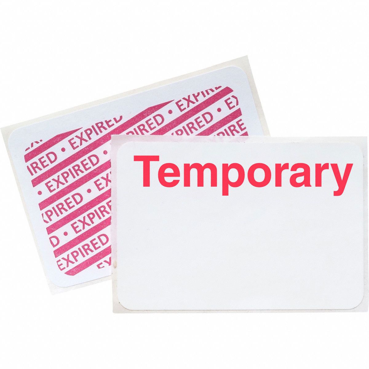 BADGES TEMPORARY 1DAY 500/PK