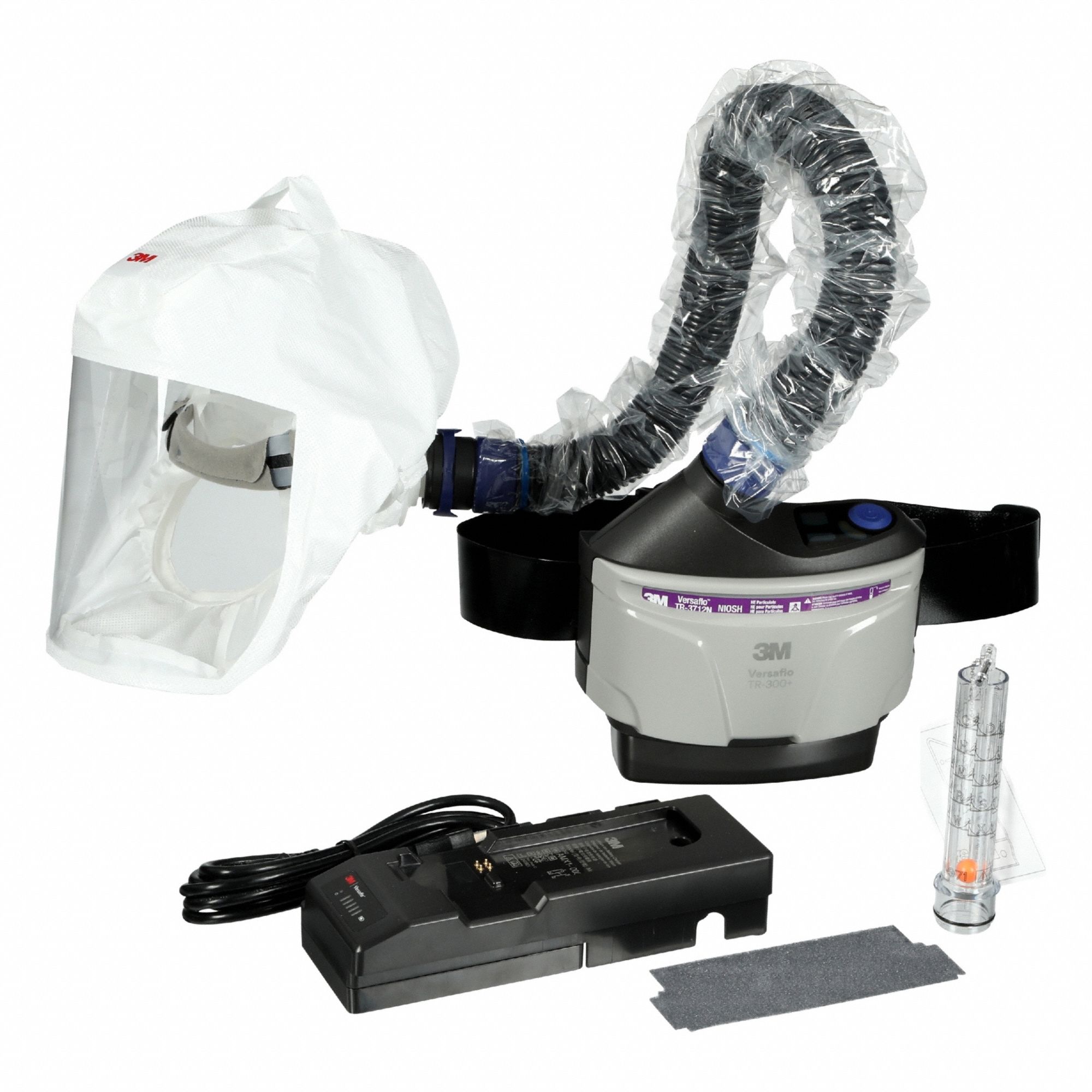PAPR System Kit Full Hood Belt-Mount