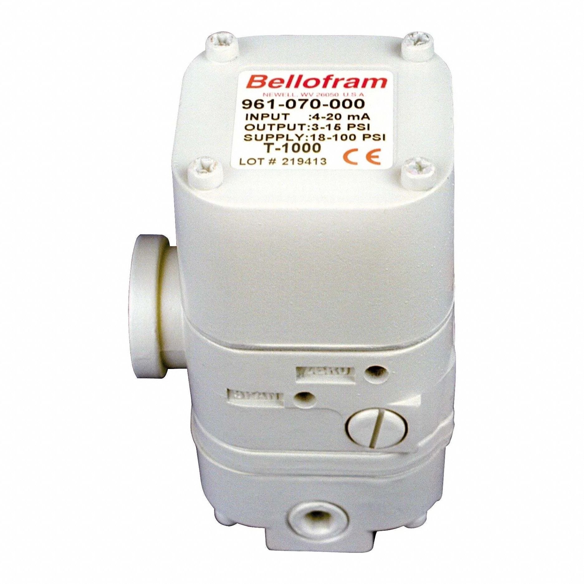 Electric-to-Pneumatic Transducers