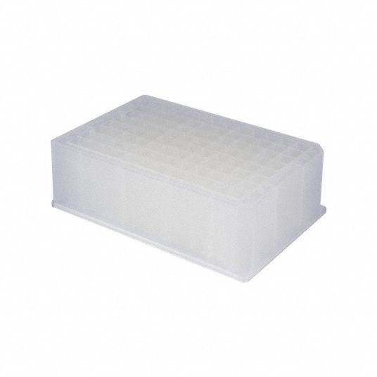 CAPLUGS, Sterile, 96 Wells, Sterile 96-Deep Well Plates - 410UL1 ...
