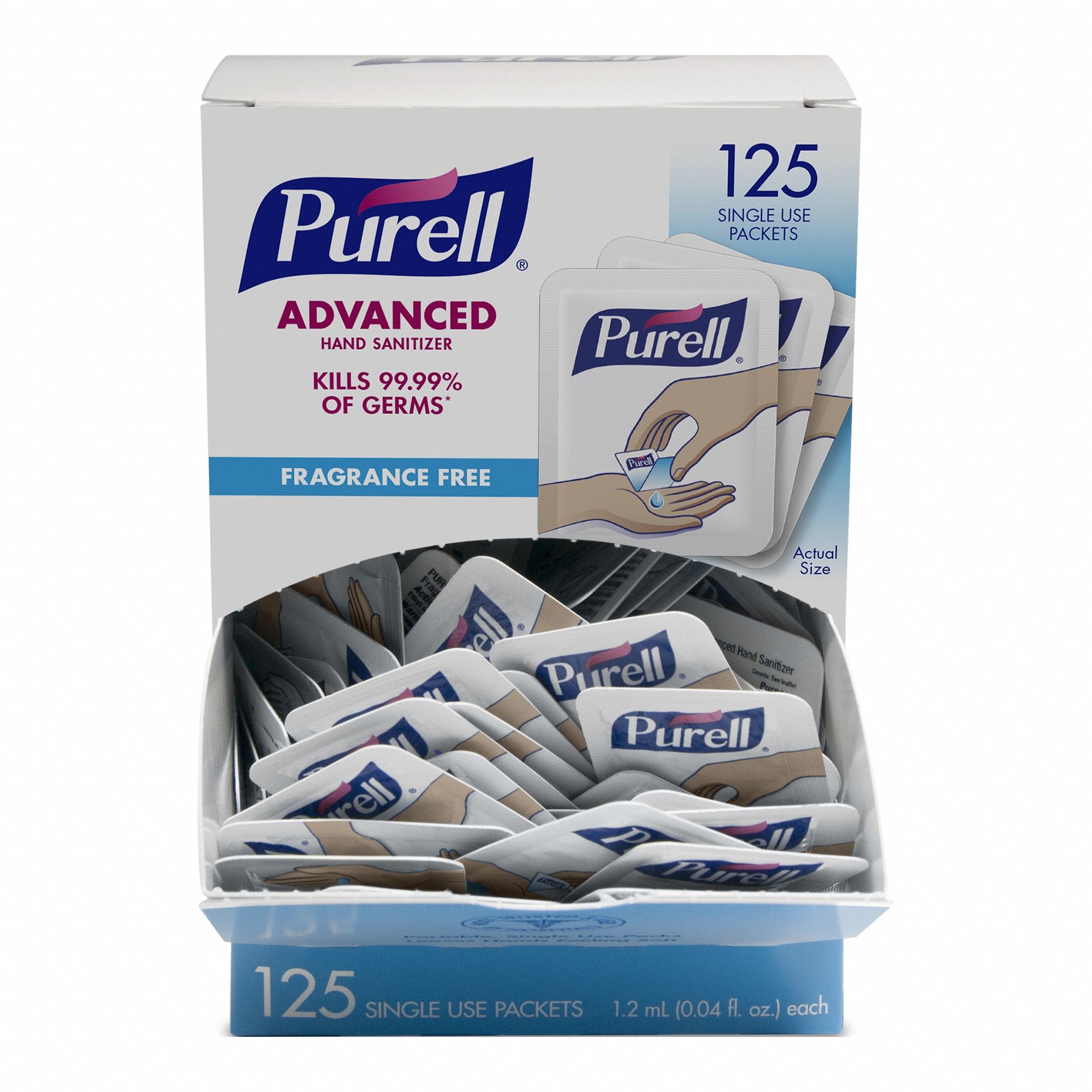 Hand Sanitizer Gel Clear PK 12