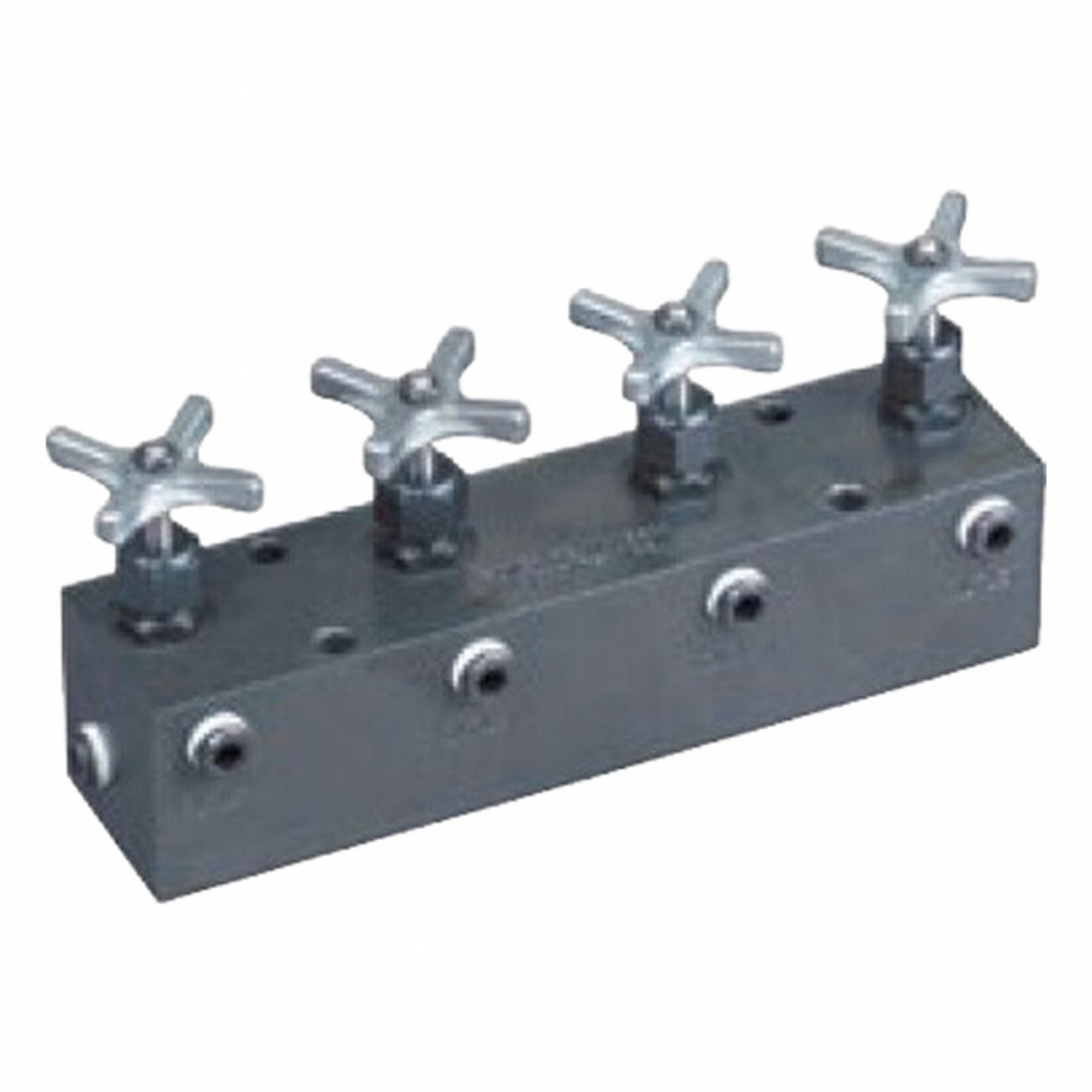 Hydraulic Manifold Valve: 10, 000 psi Max Pressure, 9644, 10.5 in Overall Lg