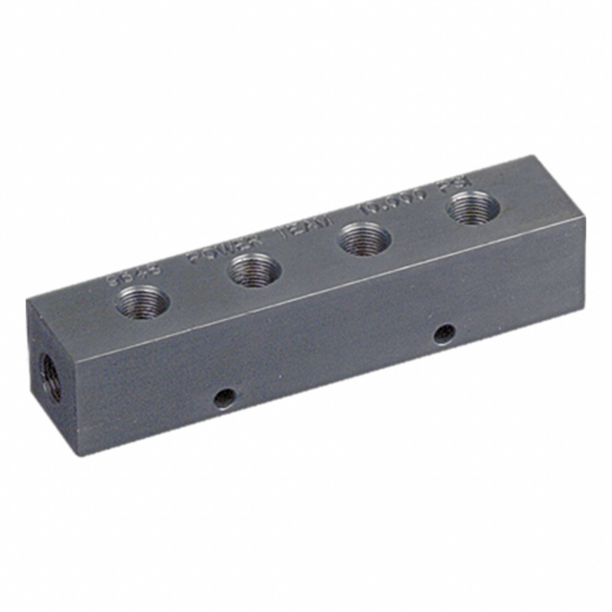 Hydraulic Valve Manifolds & Subplates: 10, 000 psi Max Pressure, Steel, 1.5 in Overall Ht