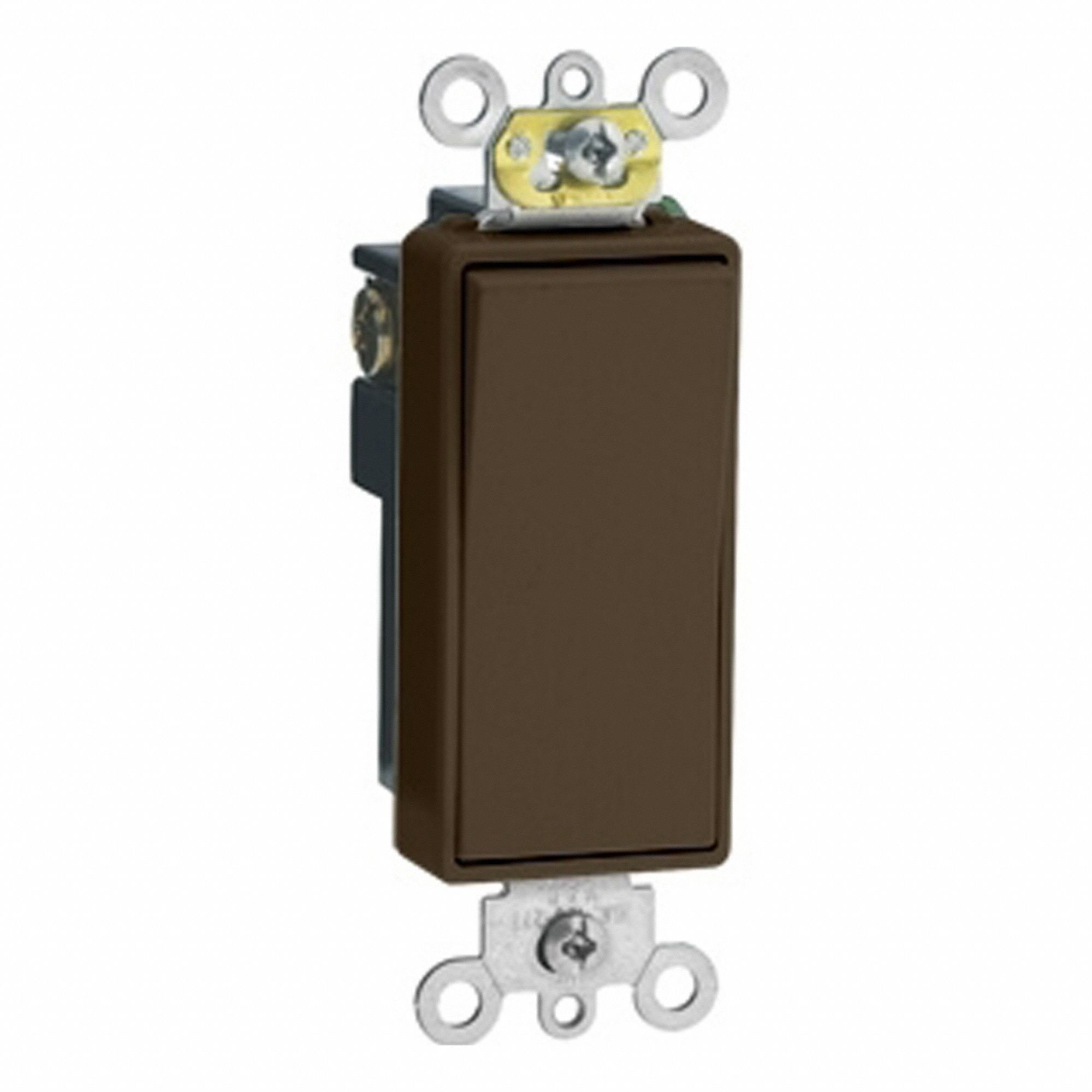 Decora Plus Rocker Single-Pole 15A Br