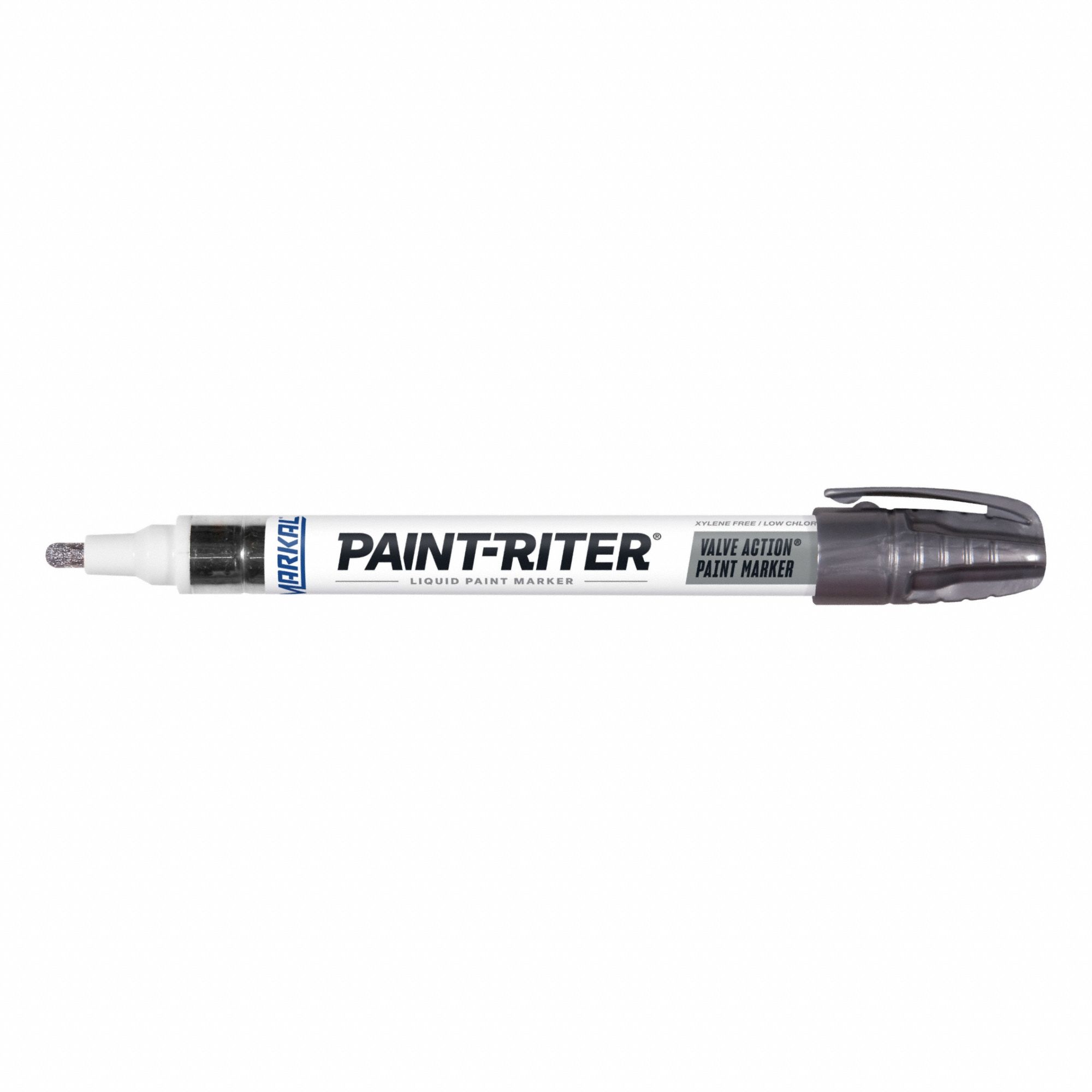 MARKAL 96832 Paint Marker, Permanent, Aluminum 2WMH8