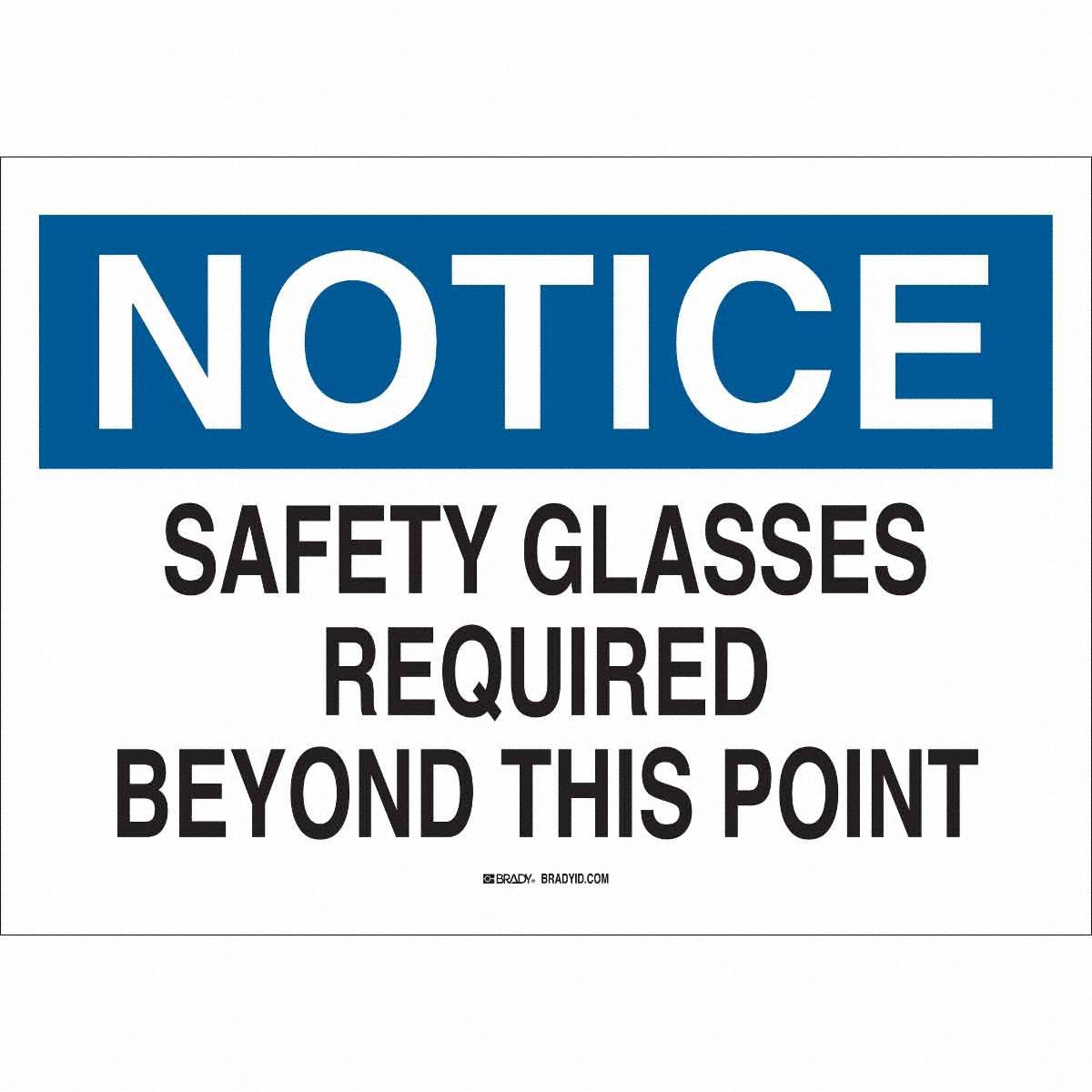 B401 7X10 BLU/BLK/WHT NOTICE