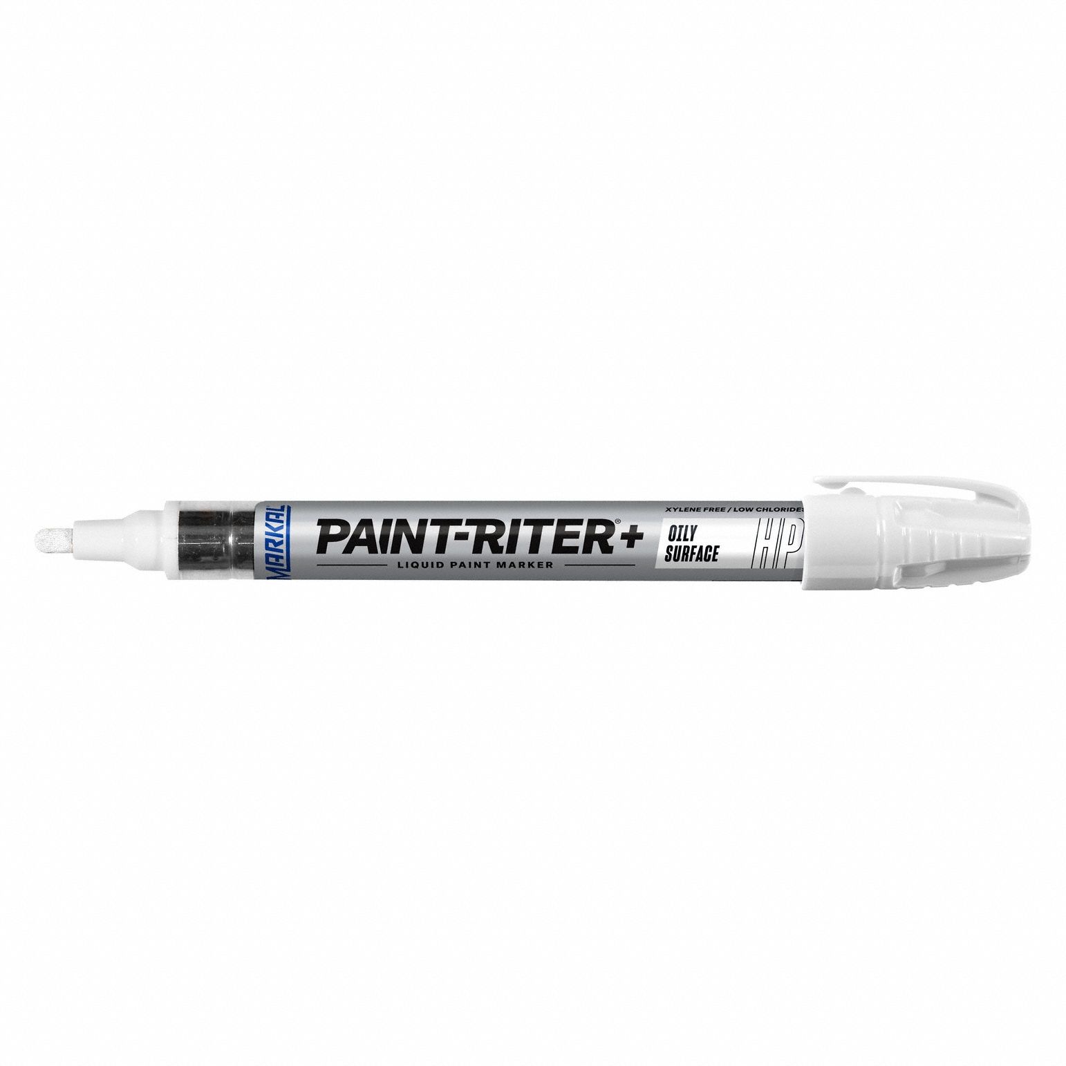 Super Met-Al White Paint Marker Fiber Tip, Oil Based 04030 - 07195597 -  Penn Tool Co., Inc
