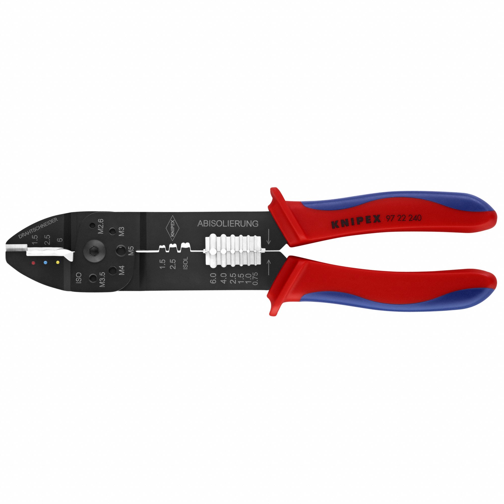 Wire Stripper, 18 to 10 AWG, 9-1/4 In