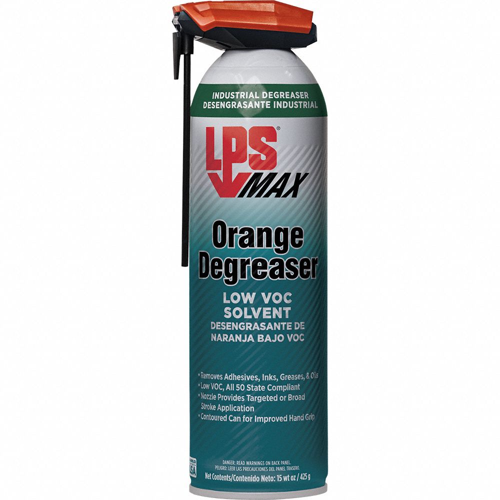 LPS, Solvent Based, Aerosol Spray Can, Degreaser 810KT497320 Grainger