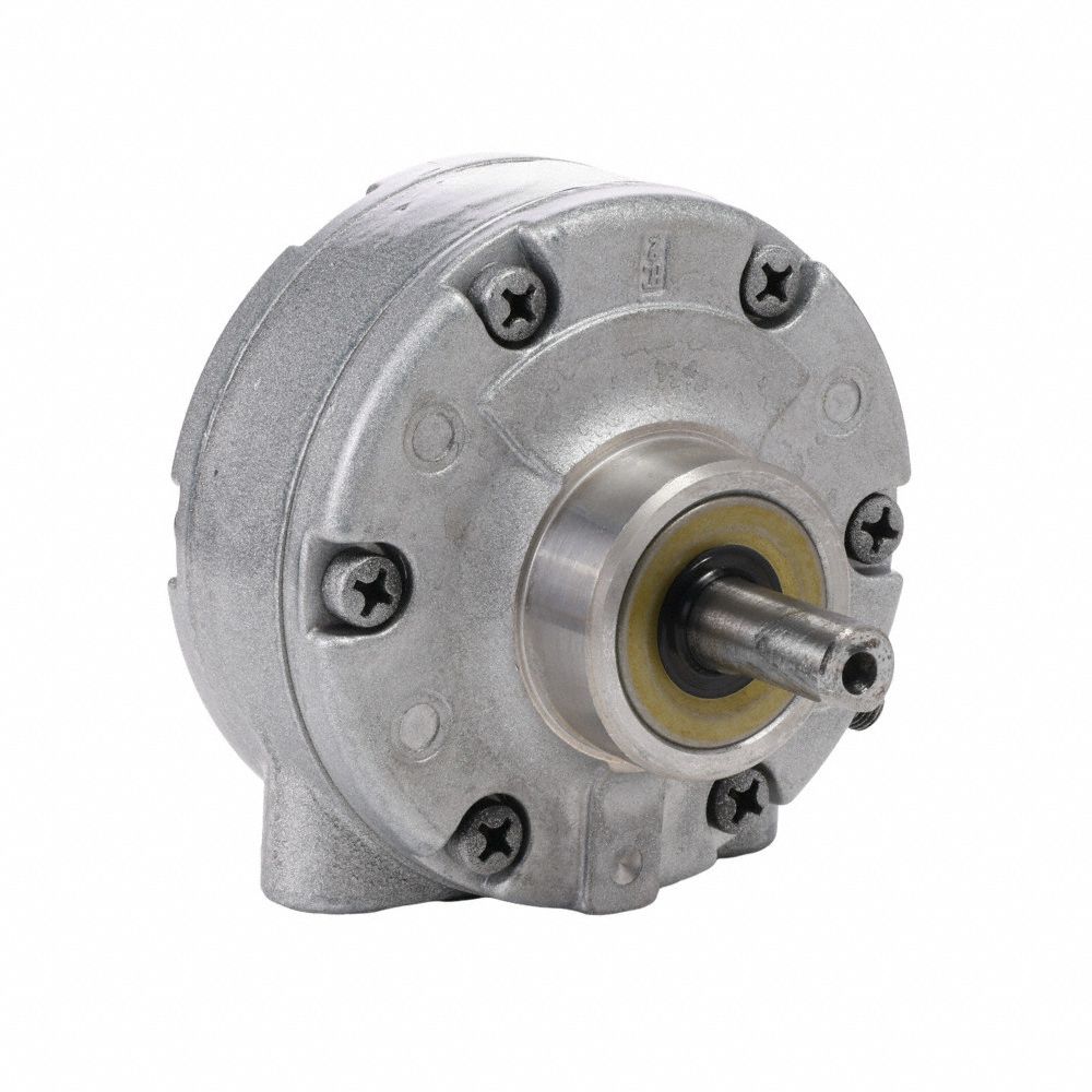 Air Motor: 0.9 hp, 19.5 in-lb Torque, 3, 000 RPM, 30 cfm, Hub, 1/4 in NPT, CCW, Cast Iron