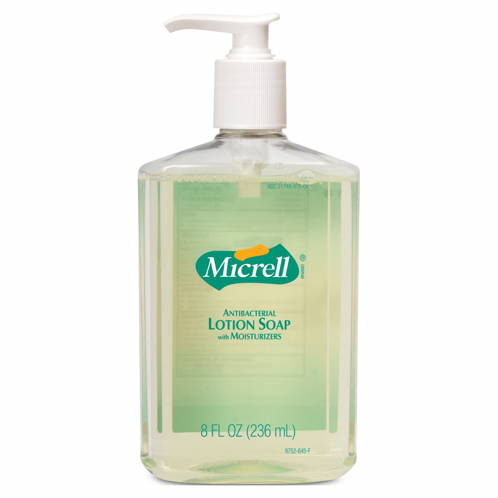 Hand Soap: Lotion, 8 oz, Pump Bottle, Floral Fragrance, 12 Pumps Included, 12 PK