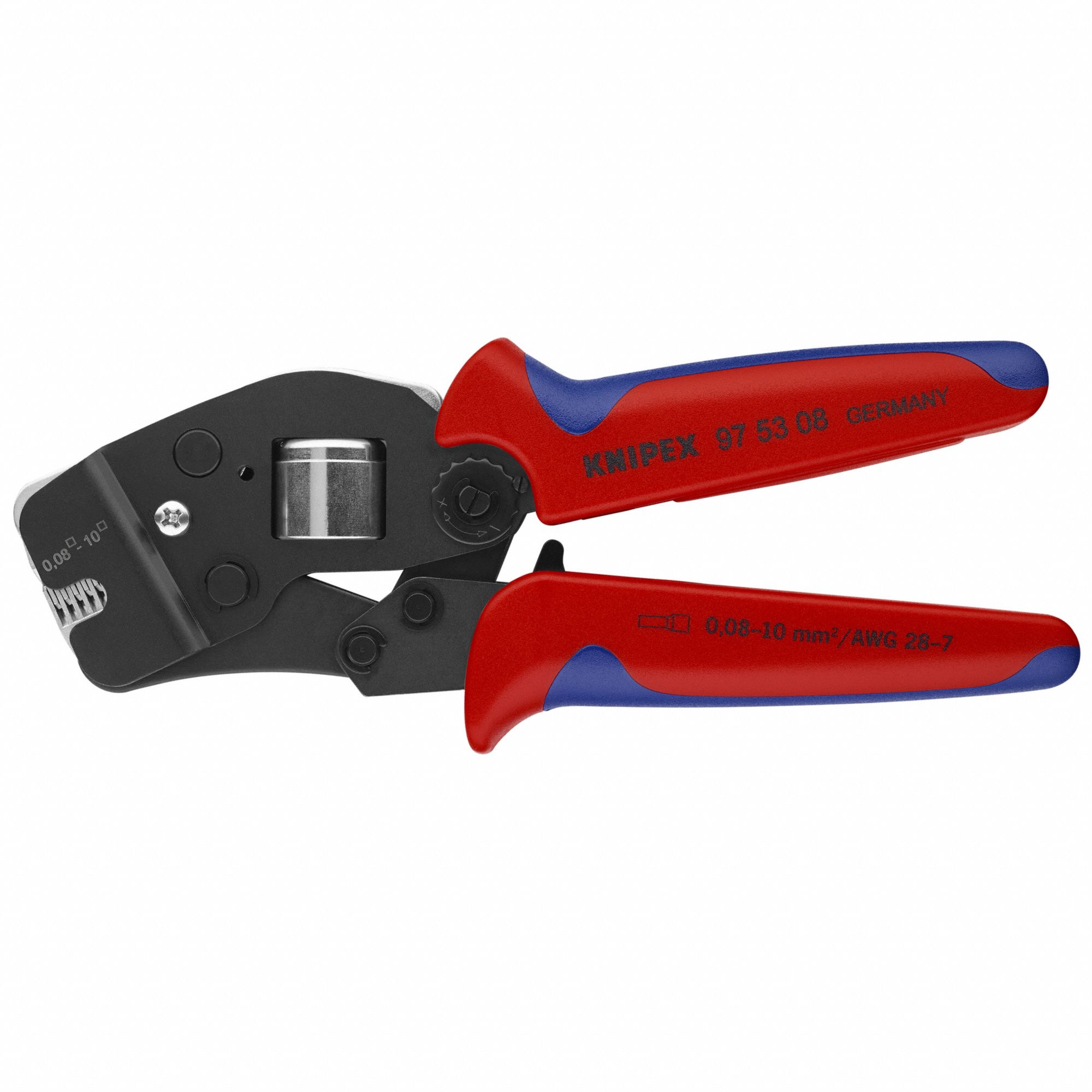 KNIPEX Alicate Aislador ,Longitud Total 7-1/4, Capacidad 20 a 10