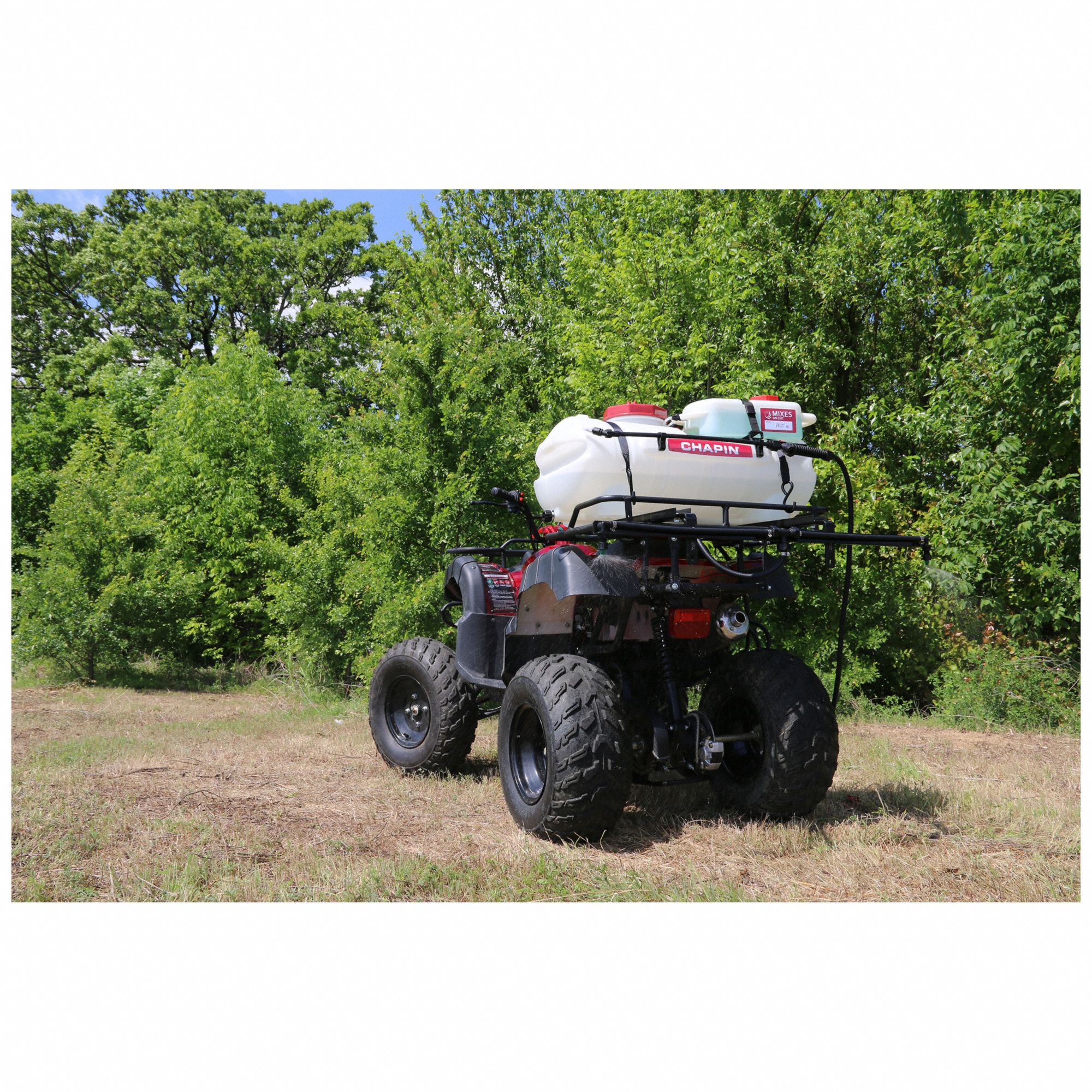 CHAPIN ATV Spreader ATV Spreader, 25 gal Capacity, Variable Speed
