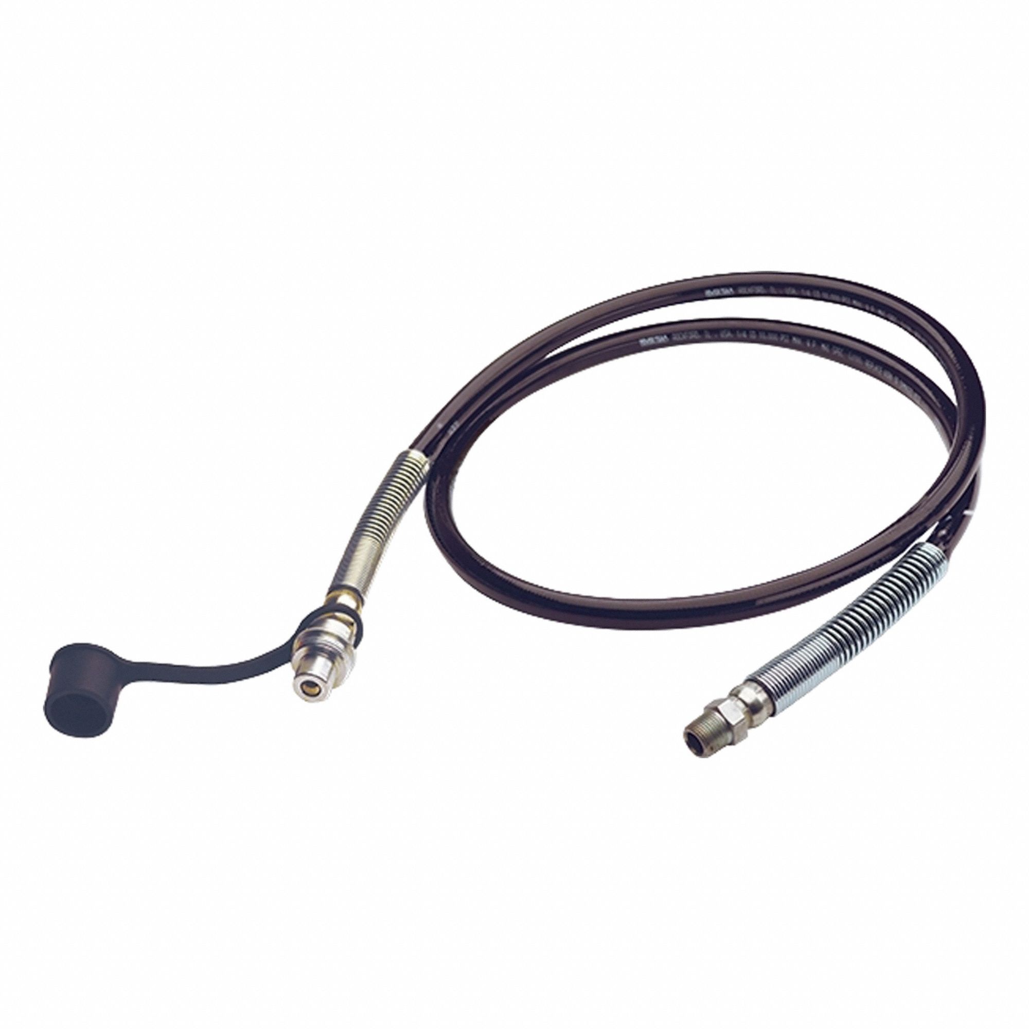 Hydraulic Hose 6 ft L 1/4 in dia.
