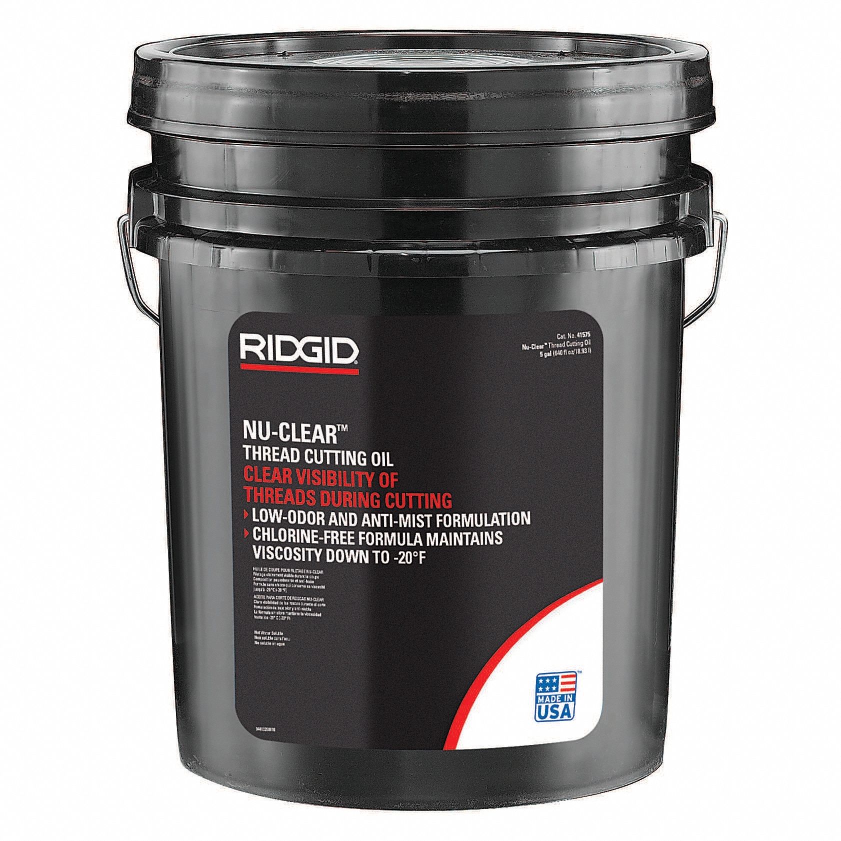 Ridgid Thread Clear Cutting Oil - 5 gal tub