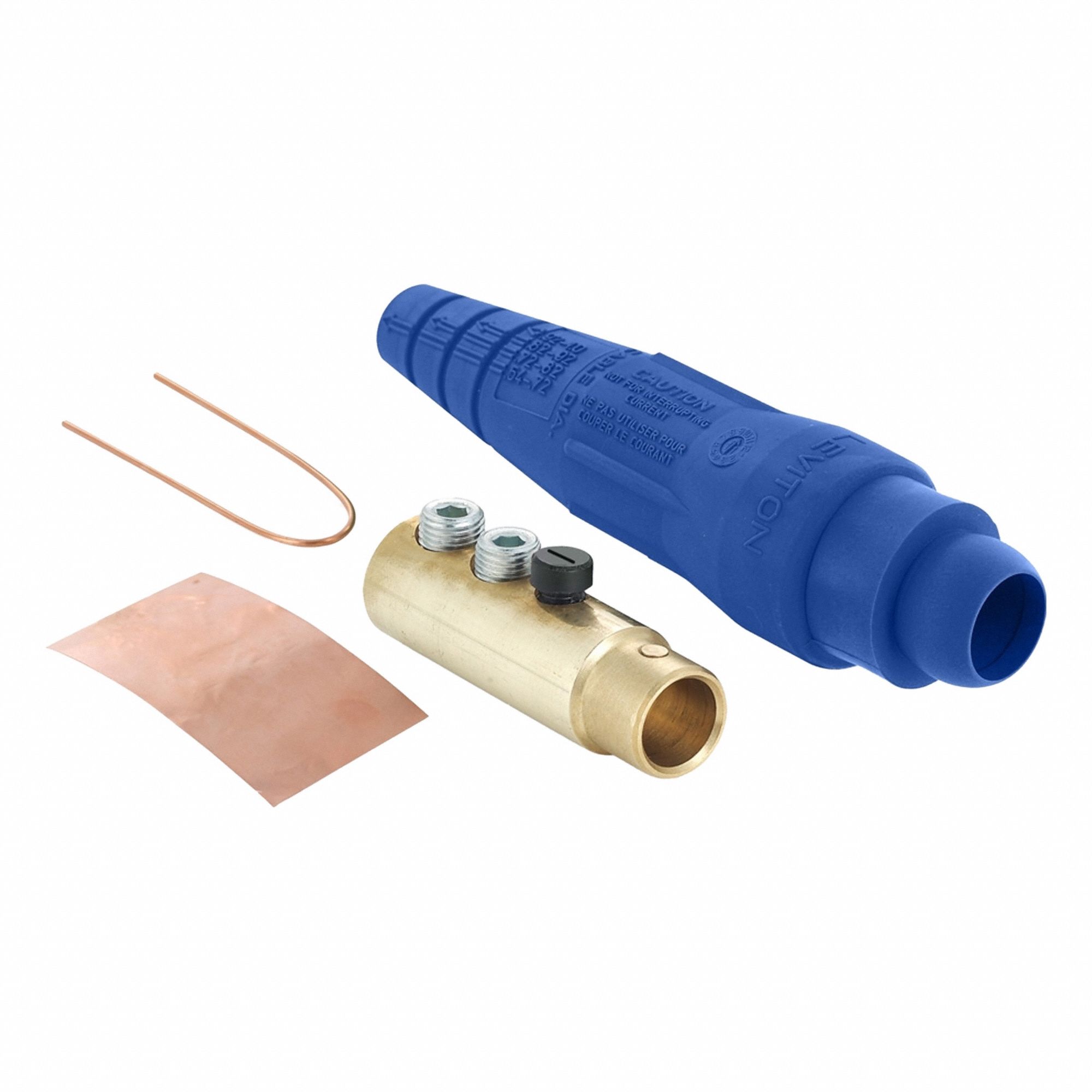 Female Plug: Female Connector, 400 A, Blue