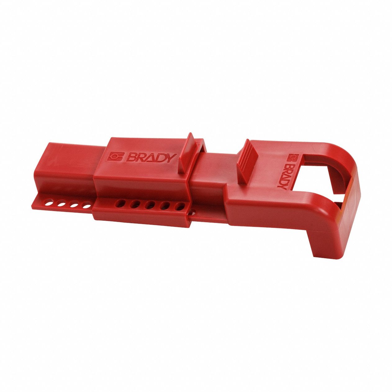 Butterfly Valve Lockout Red