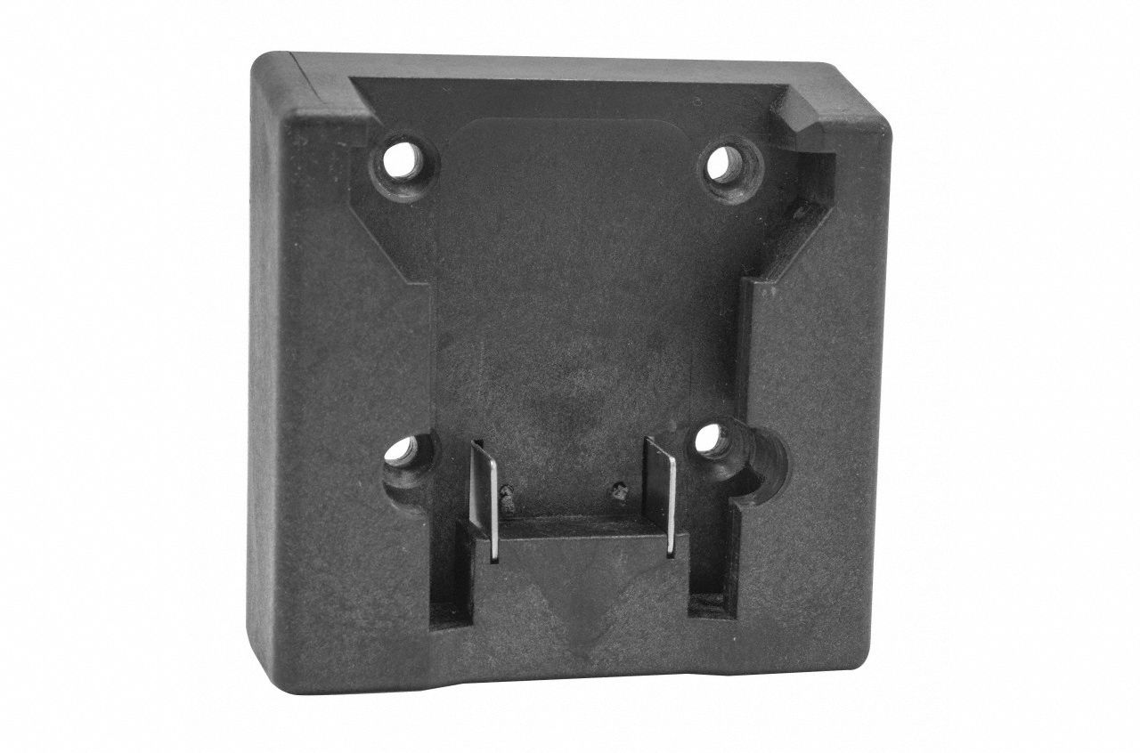 Battery Adapter Plate: Battery Adapter Plate, Delrin/Glass-Filled Polycarbonate, Pump Stick