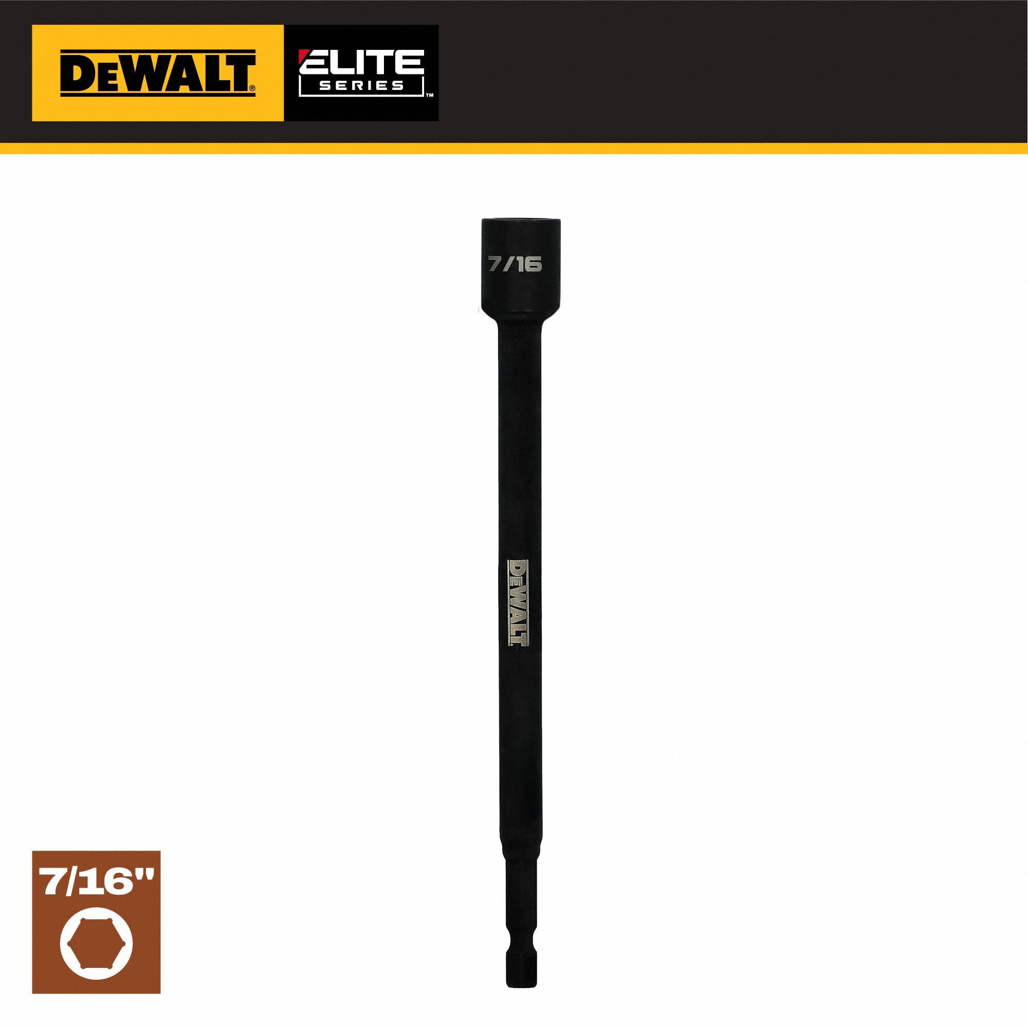 DEWALT 6 7/16  NUT DRIVER