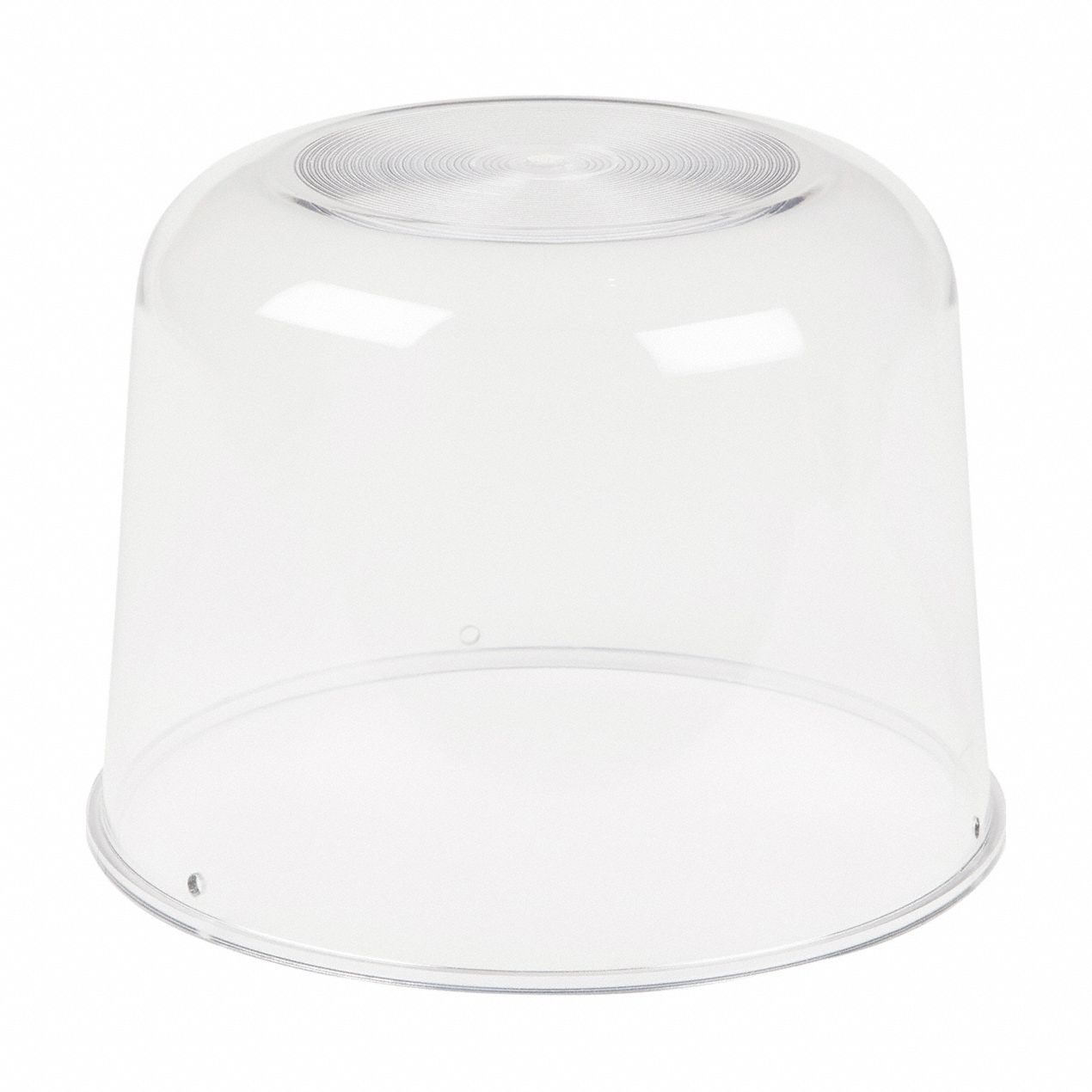 Replacement Lens: Round, Beacon Light, 6 1/8 in Ht - Vehicle Lighting, Polycarbonate, Clear