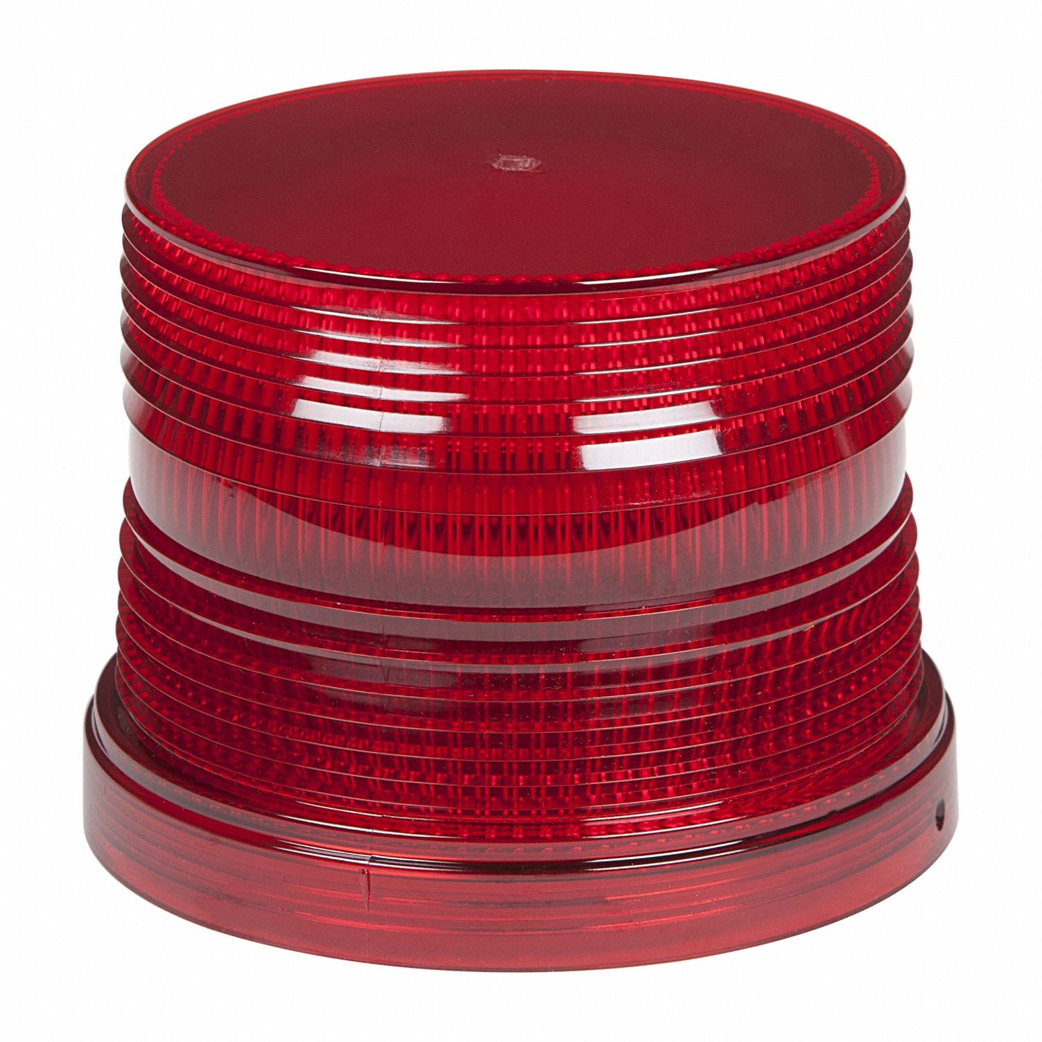 Replacement Lens: Round, Beacon Light, 3 in Ht - Vehicle Lighting, 4 in Wd - Vehicle Lighting