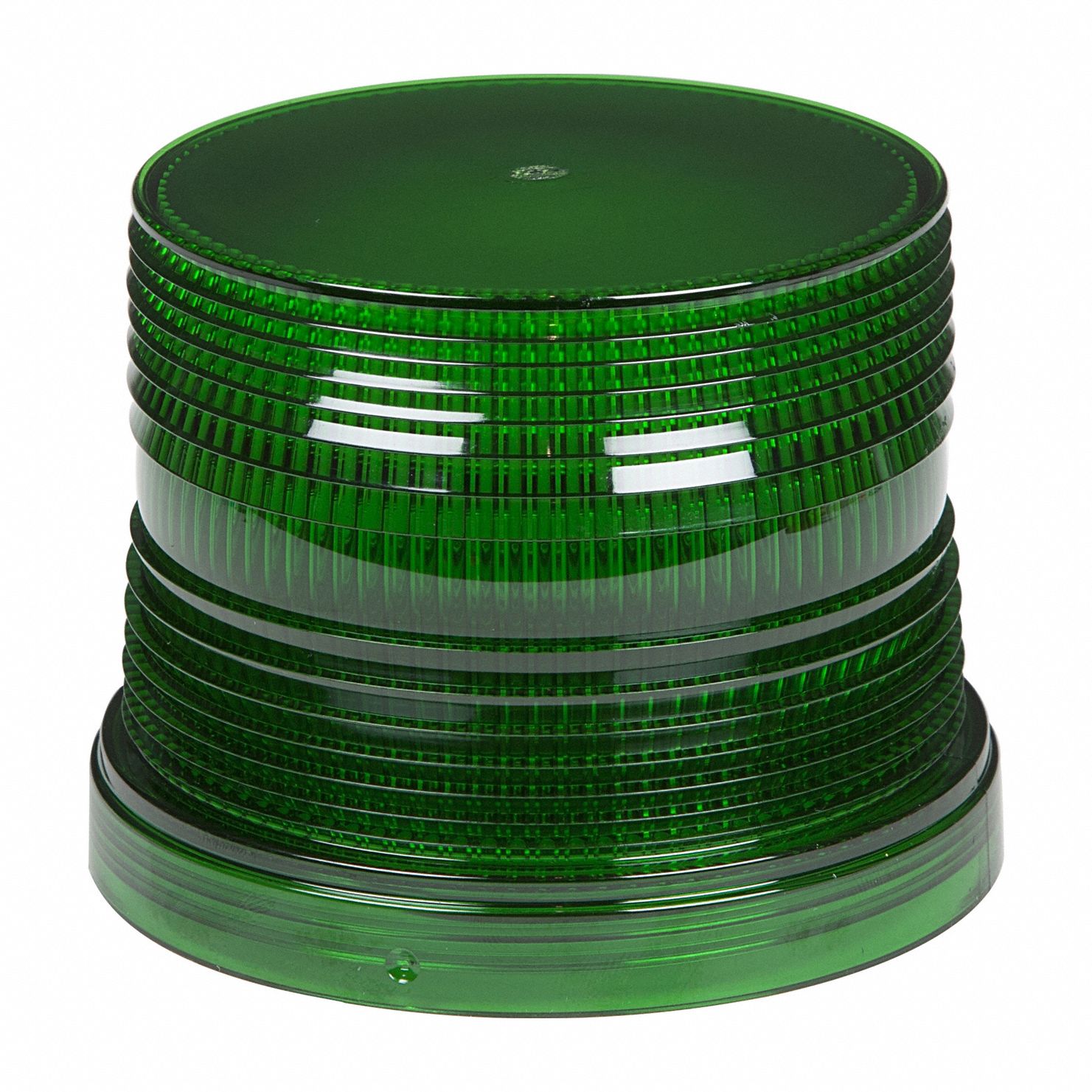 Replacement Lens: Round, Beacon Light, 3 in Ht - Vehicle Lighting, 4 in Wd - Vehicle Lighting