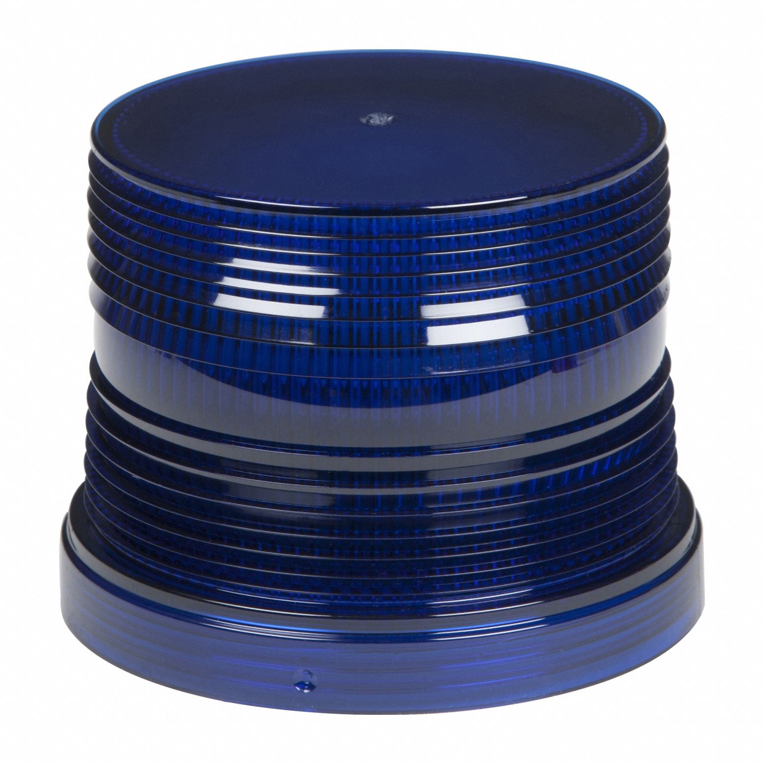 Replacement Lens: Round, Beacon Light, 3 in Ht - Vehicle Lighting, 4 in Wd - Vehicle Lighting