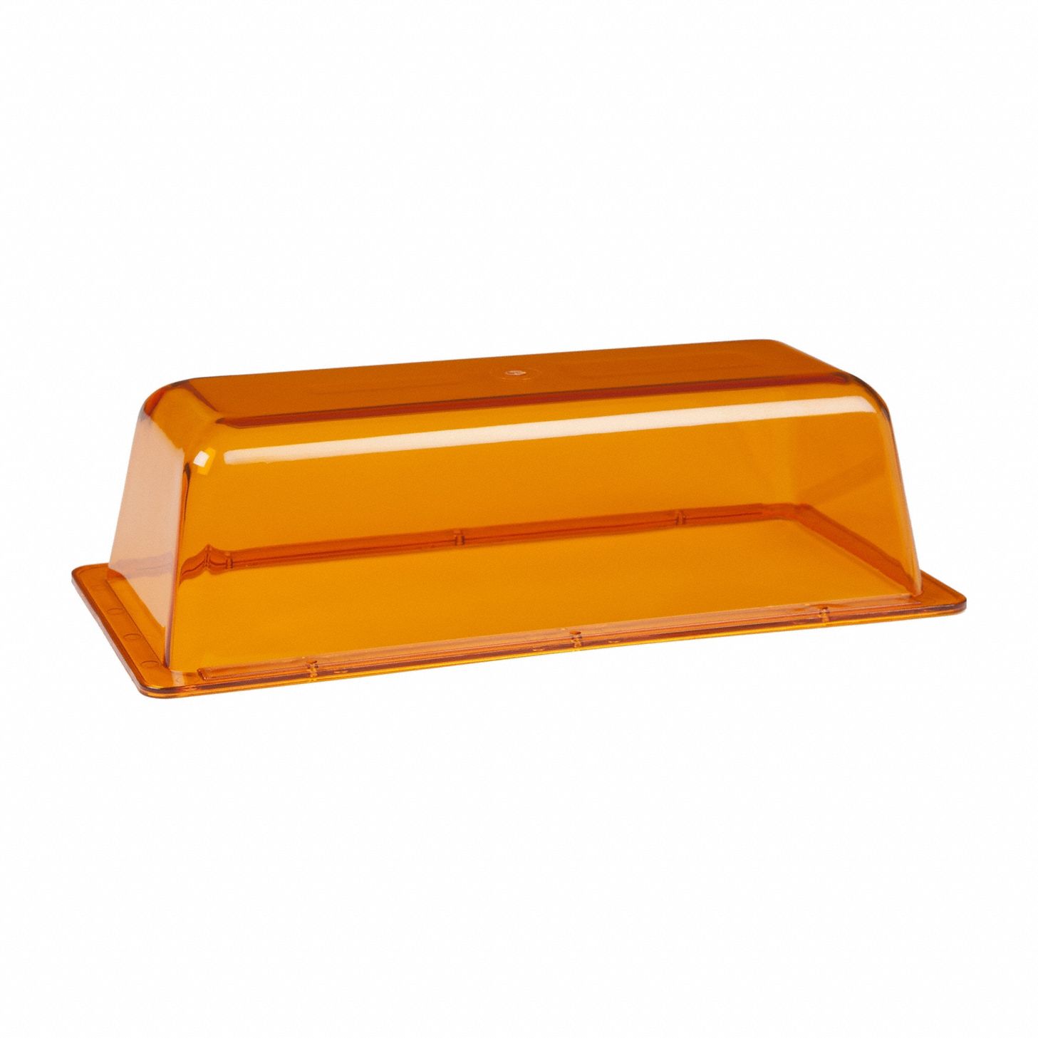 Replacement Lens: Rectangular, Light Bar, 4 5/16 in Ht - Vehicle Lighting, Polycarbonate