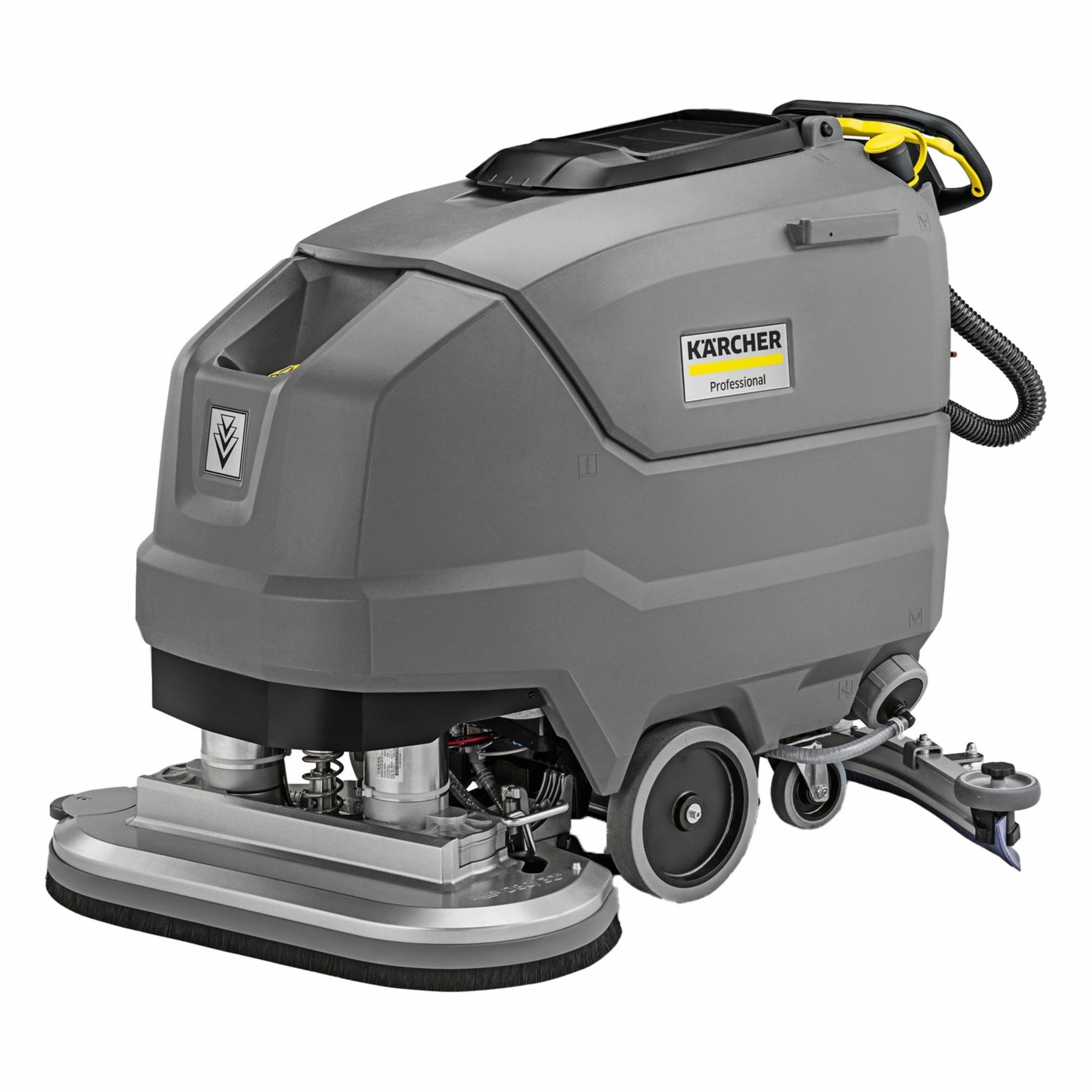 KARCHER, Disk Deck, 43 in Cleaning Path Wd, Floor Scrubber - 878EM0|9. ...
