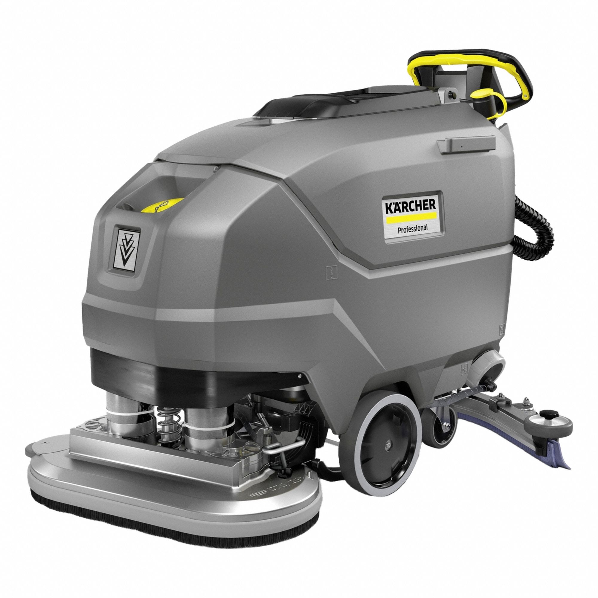 Floor Scrubber: Disk Deck, 41 in Cleaning Path Wd, 19.8 gal Solution Tank Capacity