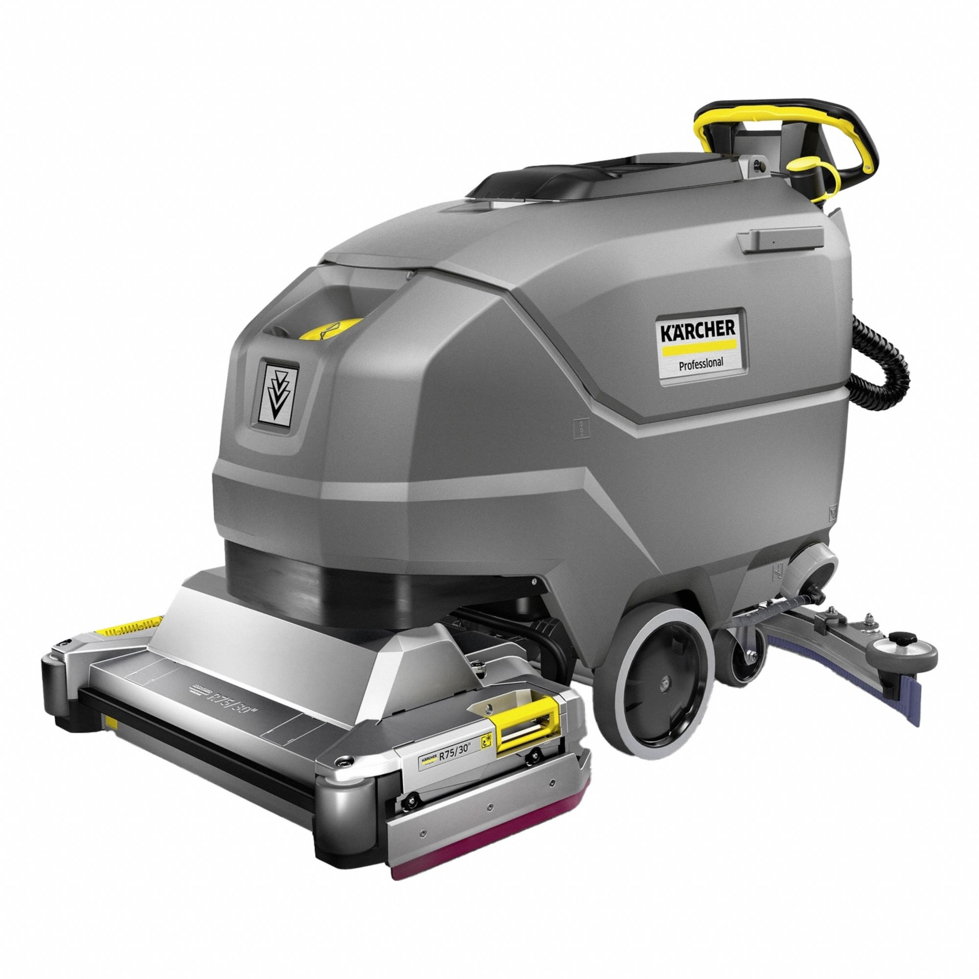 KARCHER, Cylindrical Deck, 41 in Cleaning Path Wd, Floor Scrubber ...