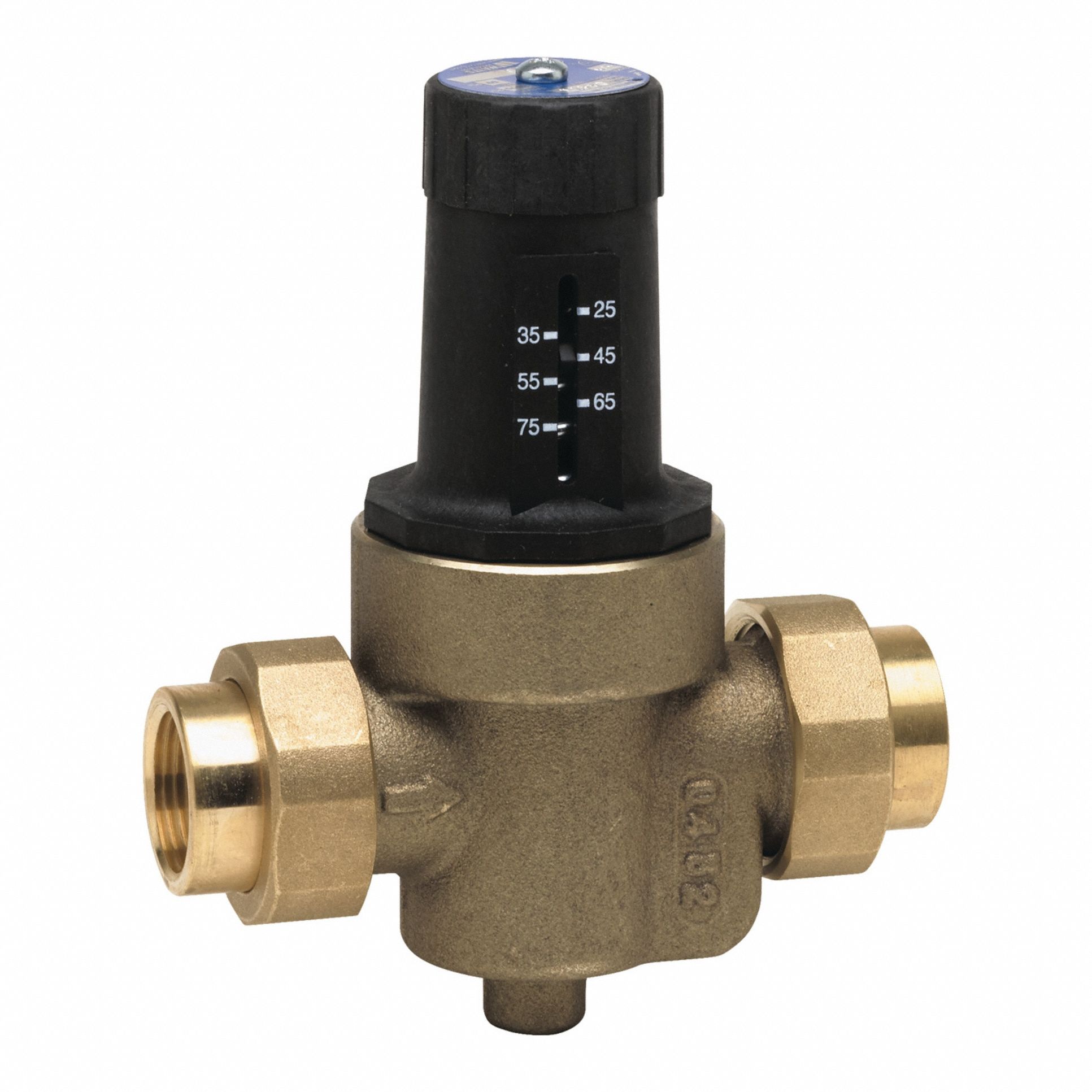 WATER PRESSURE REDUCING VALVE: NPT X NPT, 1 IN PIPE SIZE, COPPER SILICON ALLOY, NPT X NPT