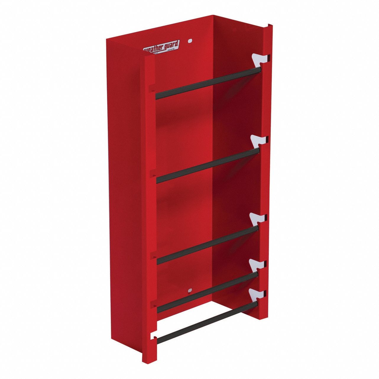 Wire Spool Holder End Mount: Wire Spool Holder, Steel, 6 in Overall Lg, Van Shelving