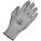 CUT-RESISTANT GLOVES, 13-GA, SZ 11/2XL, GREY, HPPE/POLYURETHANE/KNIT, PR