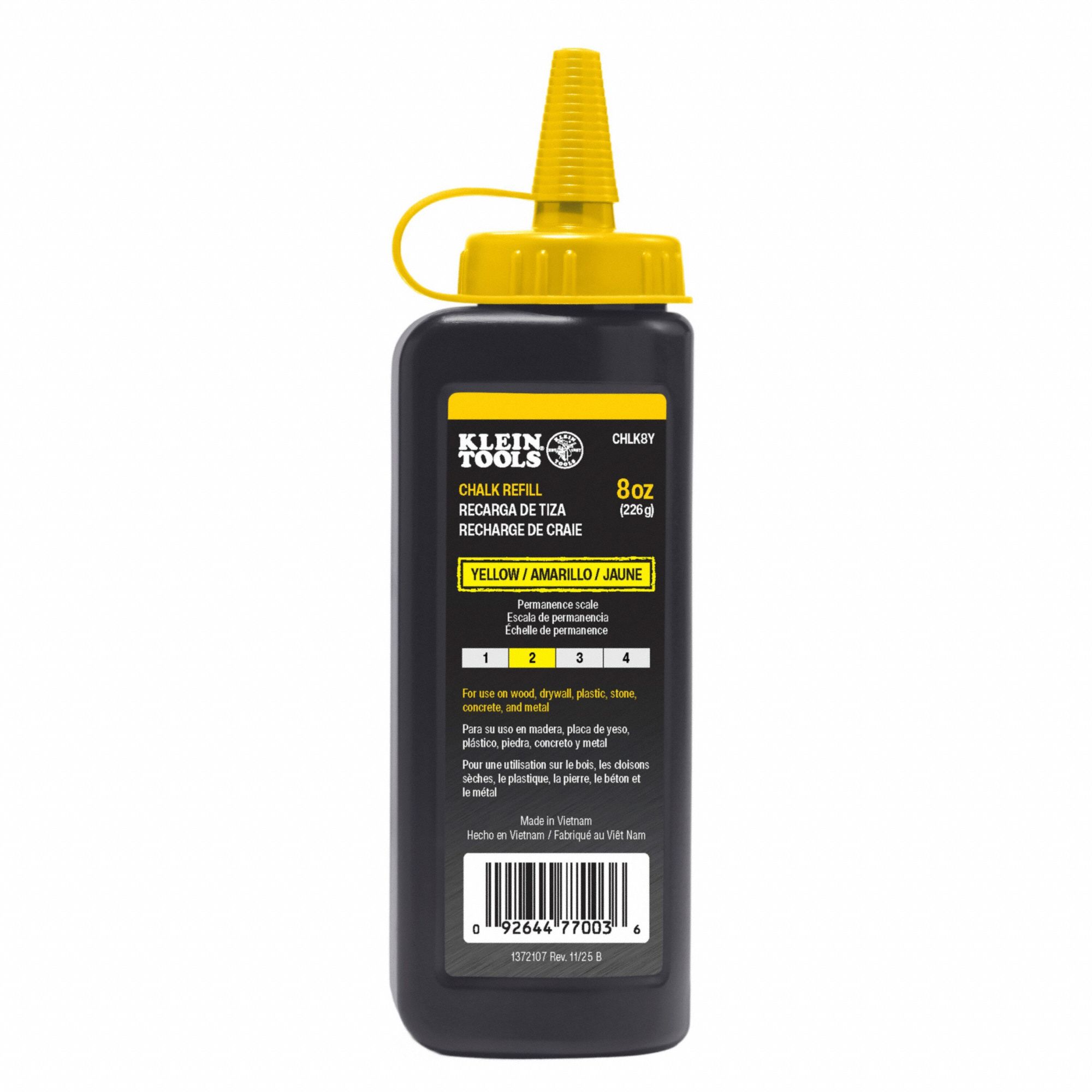 Chalk Refill Yellow 8-Ounce