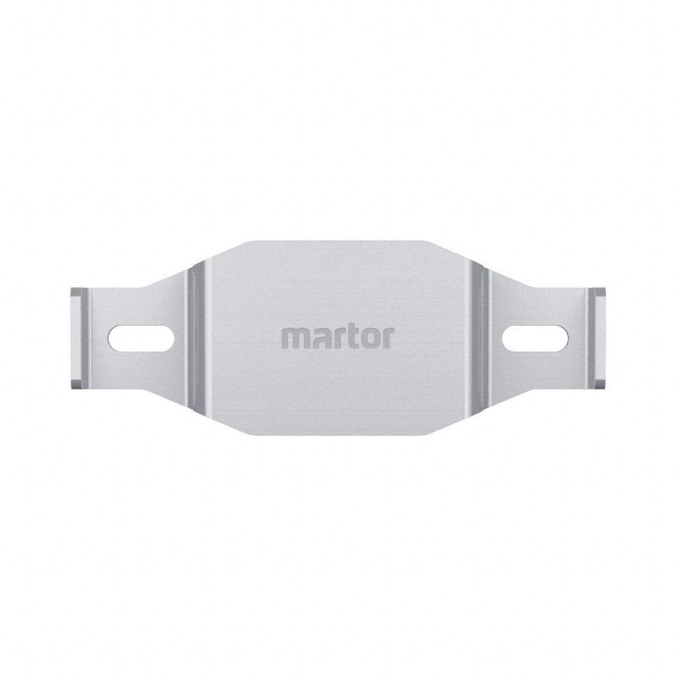 MARTOR Bracket Holster: 0 Pockets, Silver (MPN 9962.06). Key specifications — Attachment: Bracket; Color: Silver; Brand: MARTOR; For Tool Type: Safety Cutters.