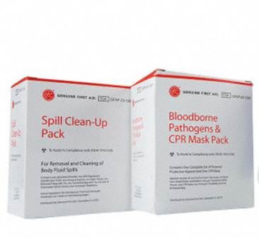 Bloodborne Pathogens and CPR Mask Pack