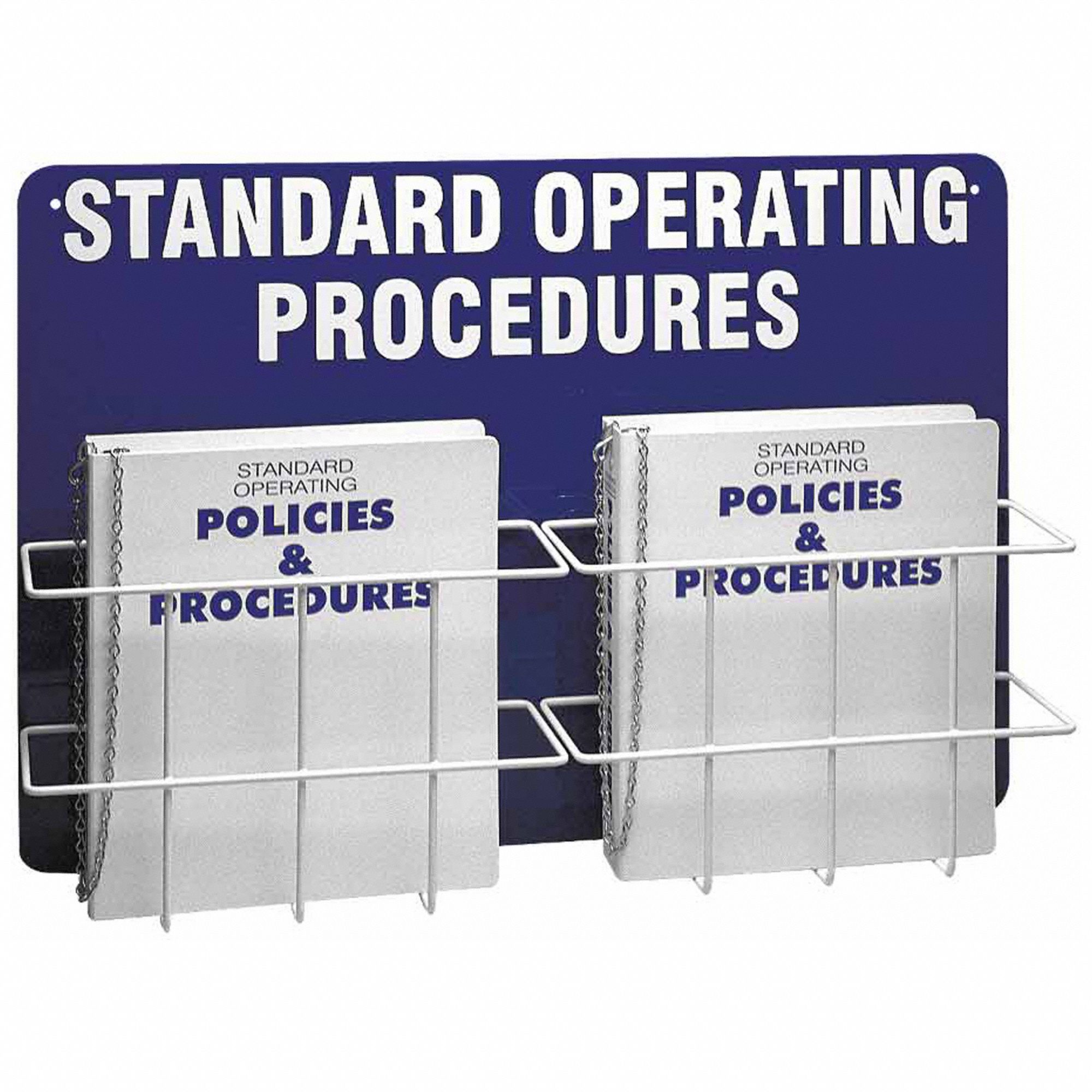 SAFETY INFORMATION CENTRE, STANDARD OP PROCEDURES CENTRE, 20 IN OVERALL H, 27¾ IN OVERALL W, ENGLISH