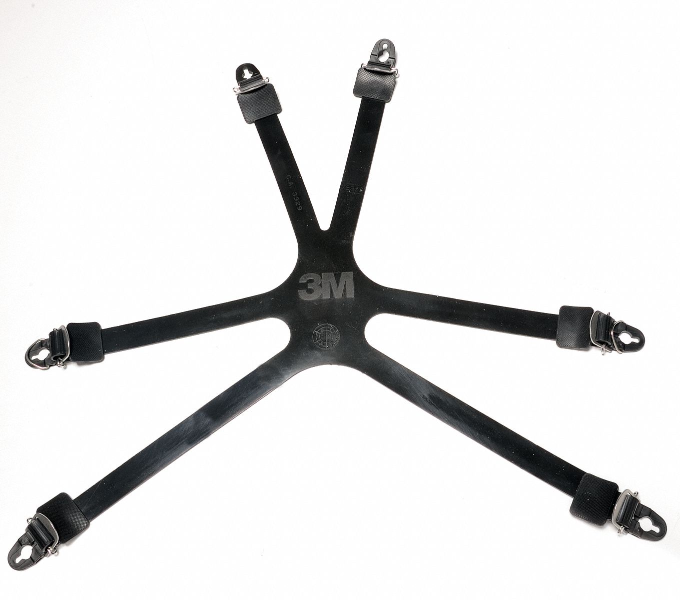 Headstrap Assembly Black Silicone