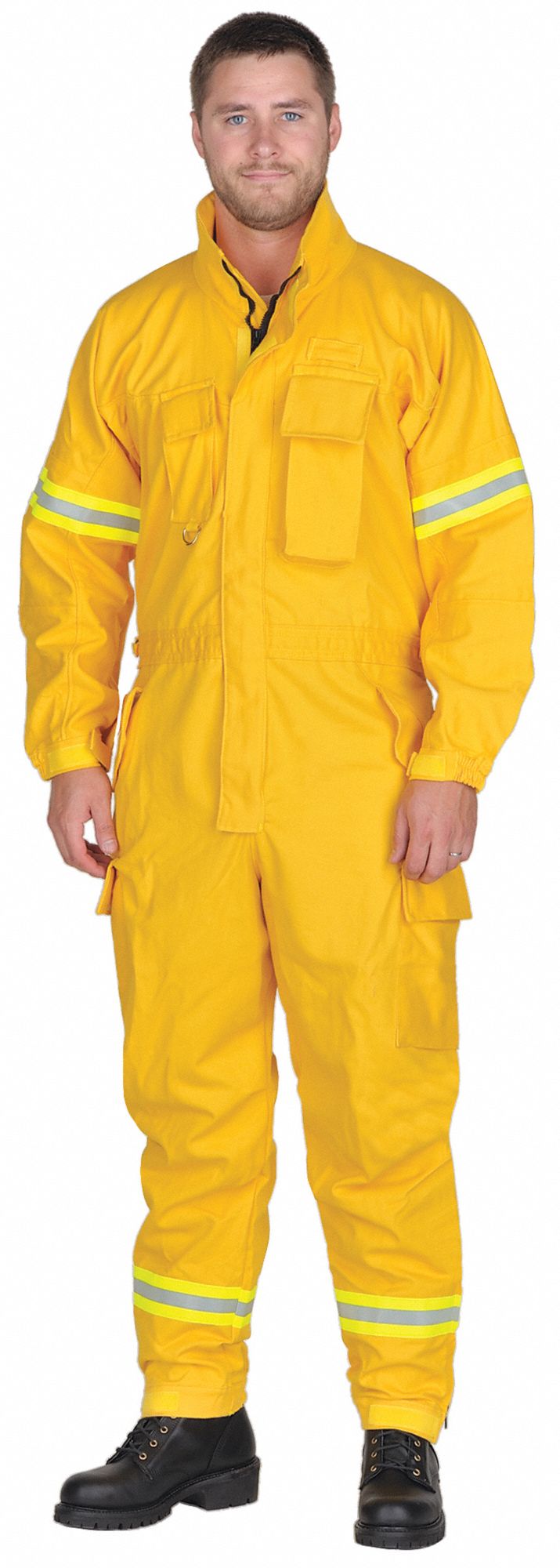 PGI FIRELINE Deluxe Jumpsuit M, 38 in to 40 in Fits Chest Size, Tall