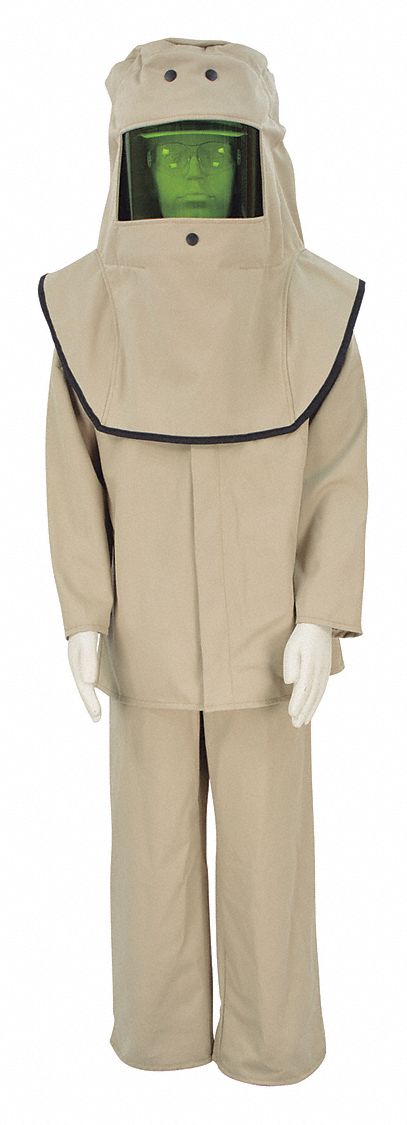 ARC FLASH CLOTHING KIT,KHAKI,SZ 2XL